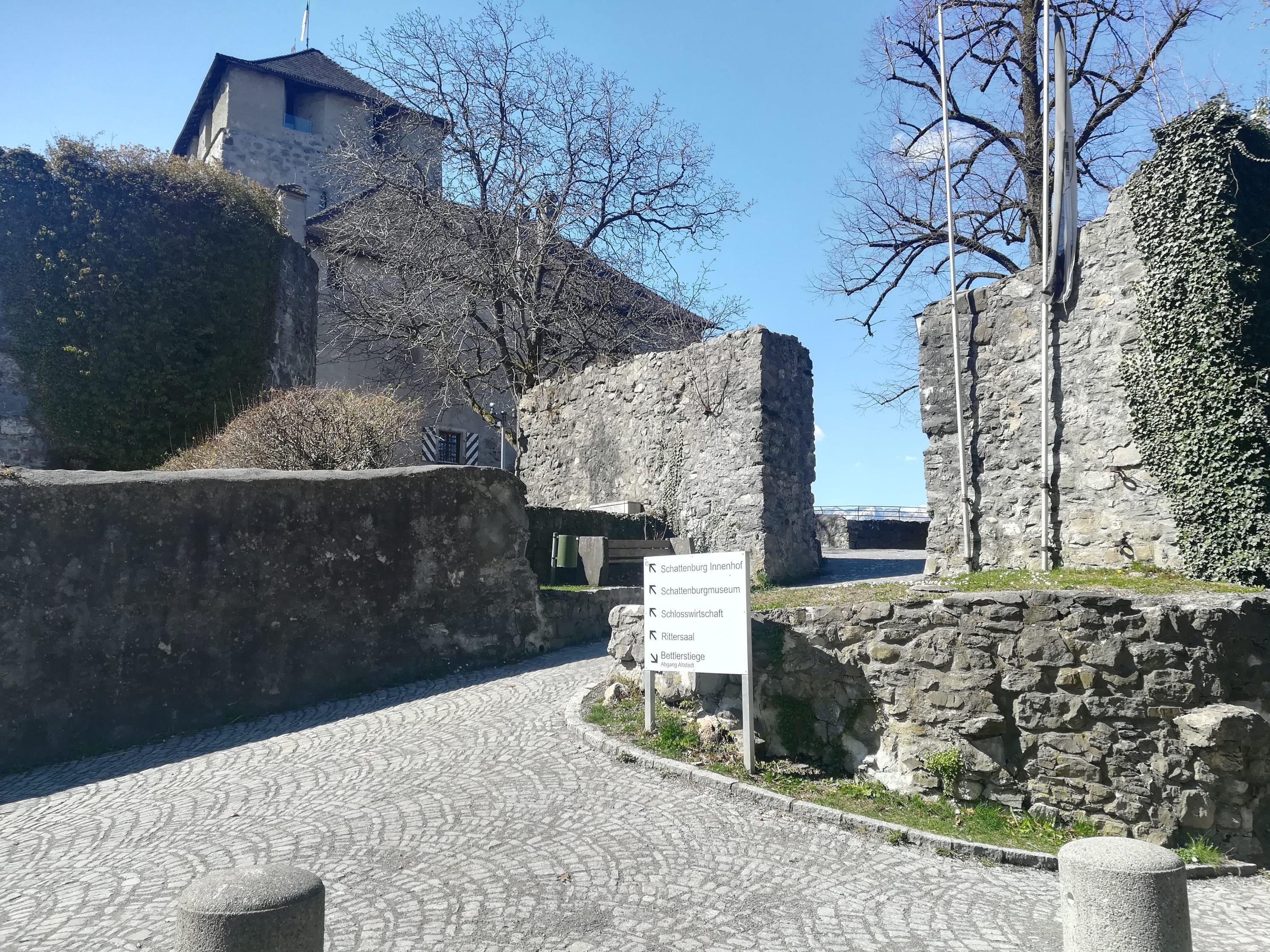 Schattenburg im Frühling