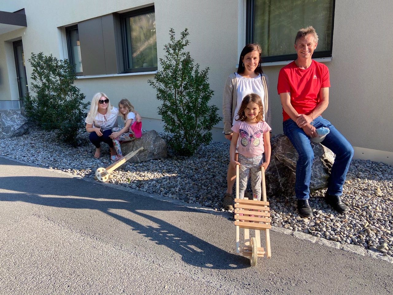 Die Ratschen ertönten auch dieses Jahr im Gechelbach, allerdings in abgeänderter Form.
