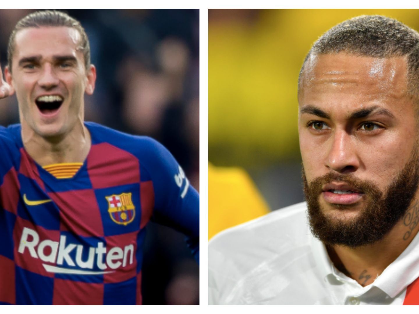 Griezmann und Neymar.
