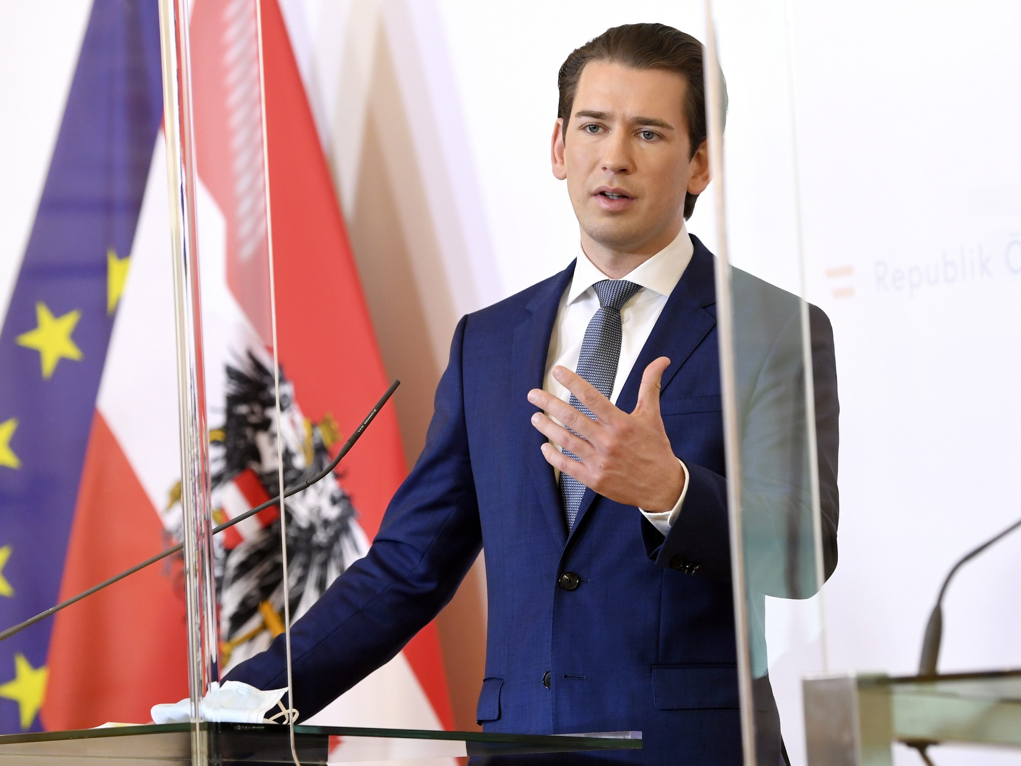 Sebastian Kurz hält Neuwahlen für "absurd".