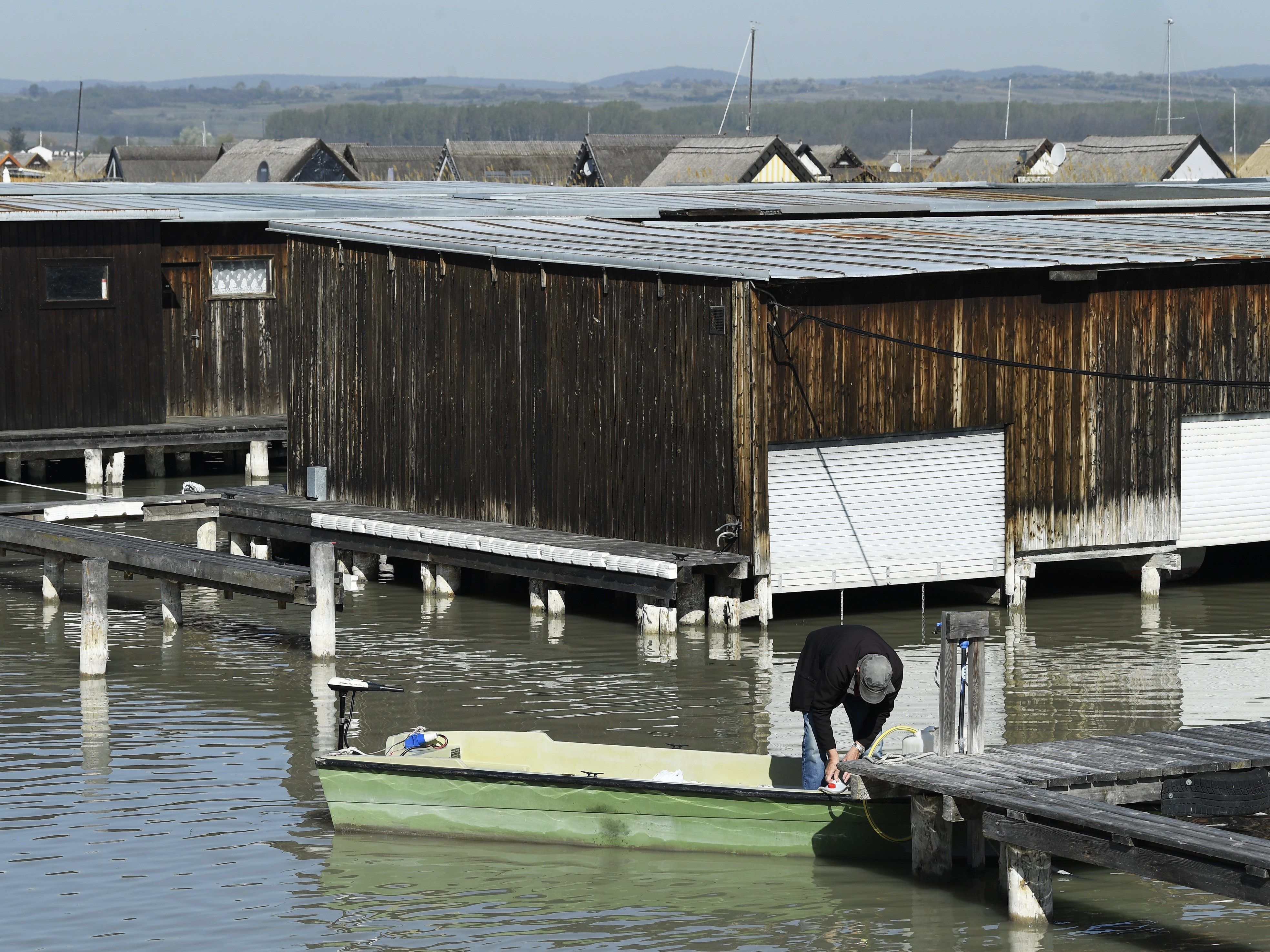 Die Seebäder am Neusiedler See sind nur für Anrainer zugänglich.