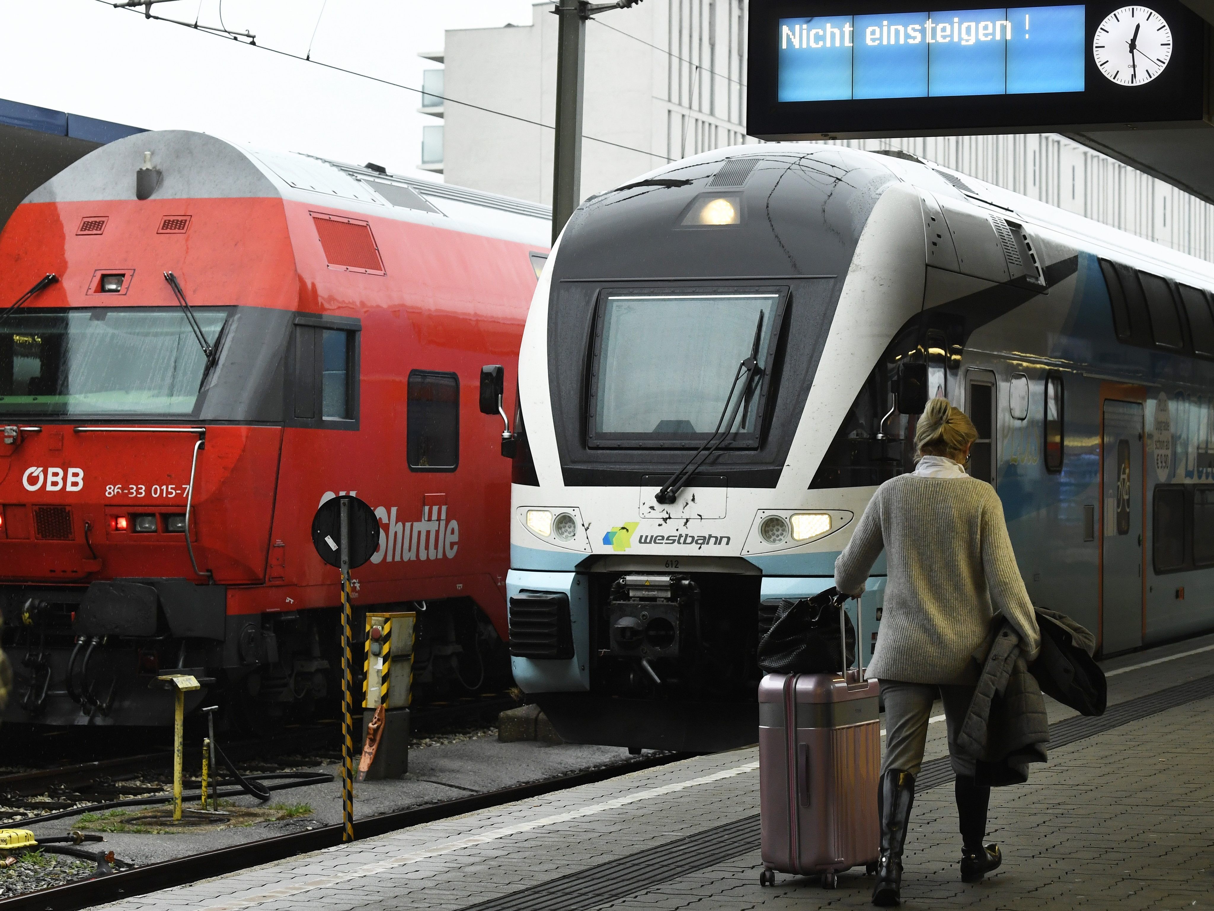 ÖBB und Westbahn erhalten Unterstützung vom Staat.