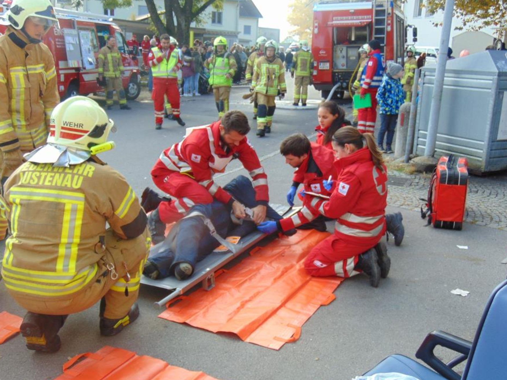 Die Rettung Lustenau wurde 2019 zu 7.033 Notfall- und Sanitätseinsätzen gerufen Die Rettung Lustenau wurde 2019 zu 7.033 Notfall- und Sanitätseinsätzen gerufen