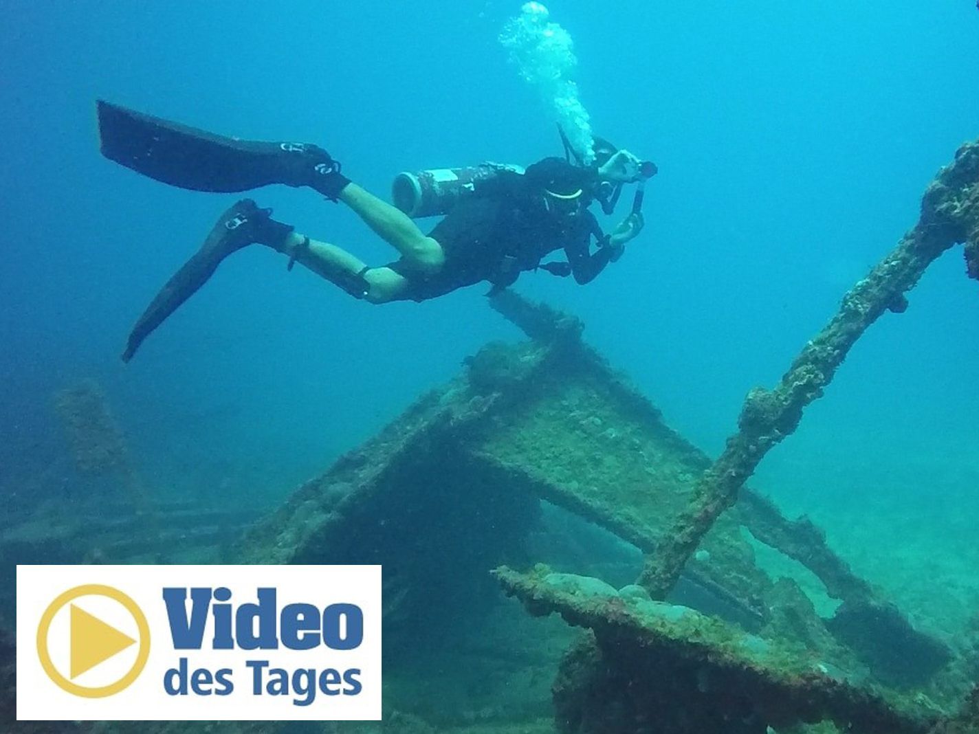 Im Lake Huron befindet sich ein gigantischer Schiffsfriedhof mit mehr als 1000 Wracks.