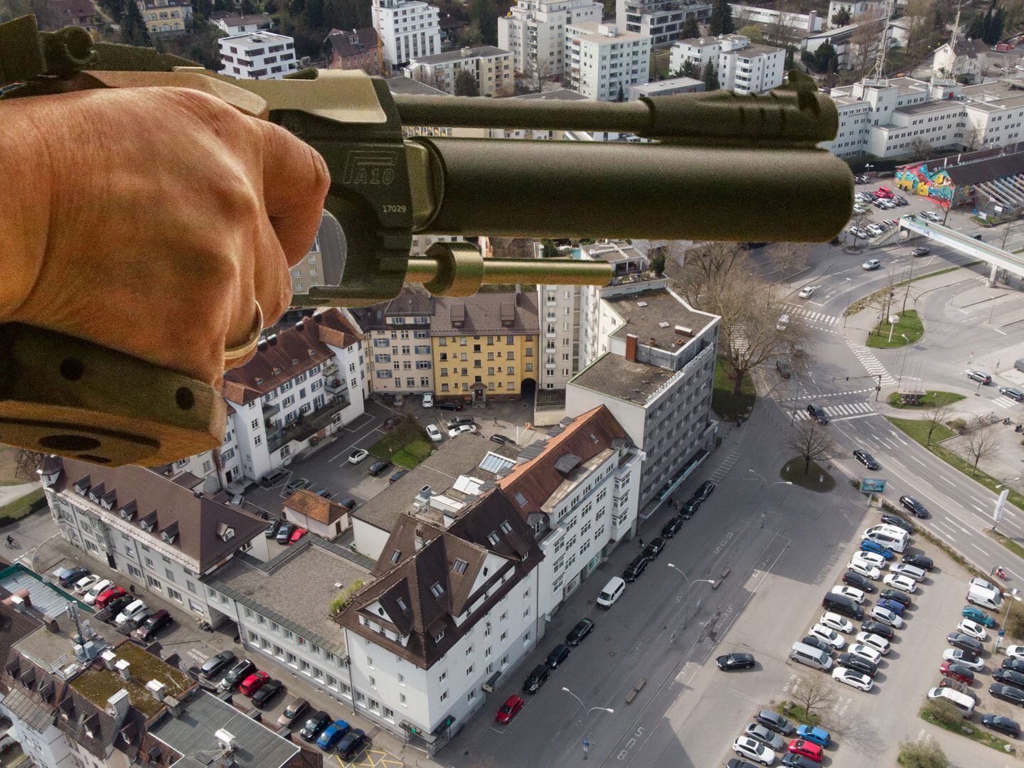 Bei dem Vorfall wurde niemand verletzt.