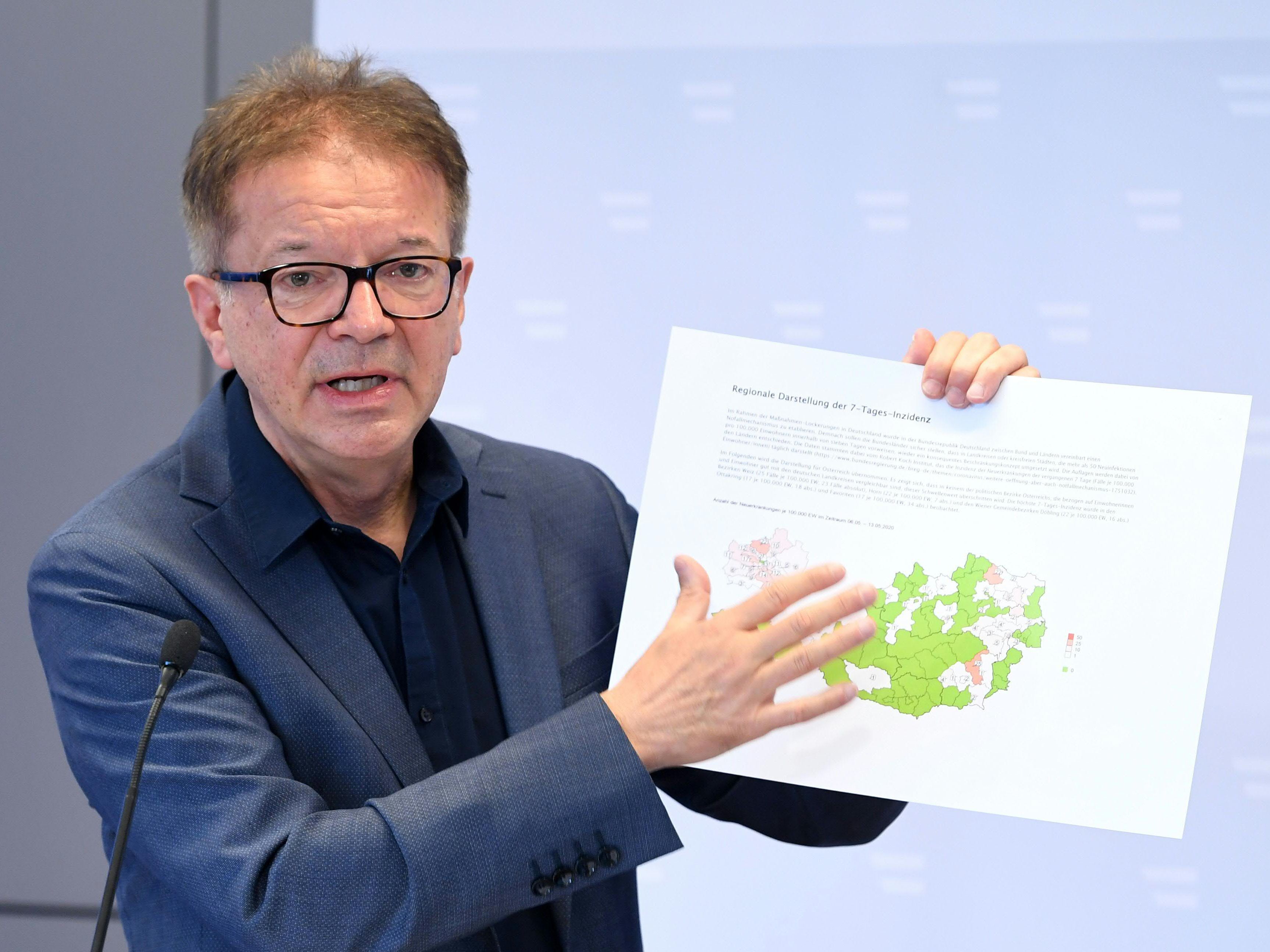Gesundheitsminister Rudolf Anschober Gesundheitsminister Rudolf Anschober