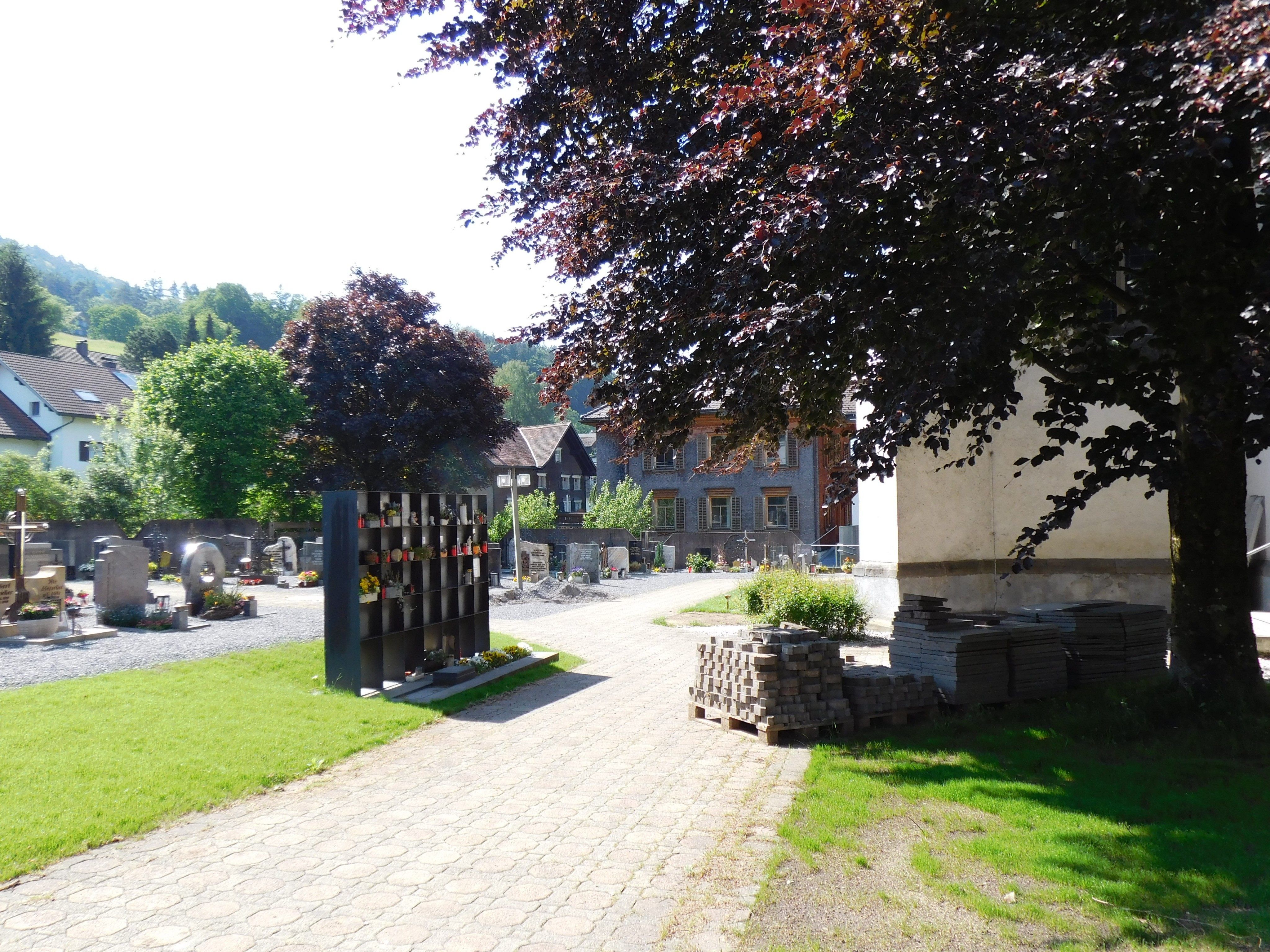 Der Friedhof Weiler erhielt in den letzten Wochen eine Runderneuerung