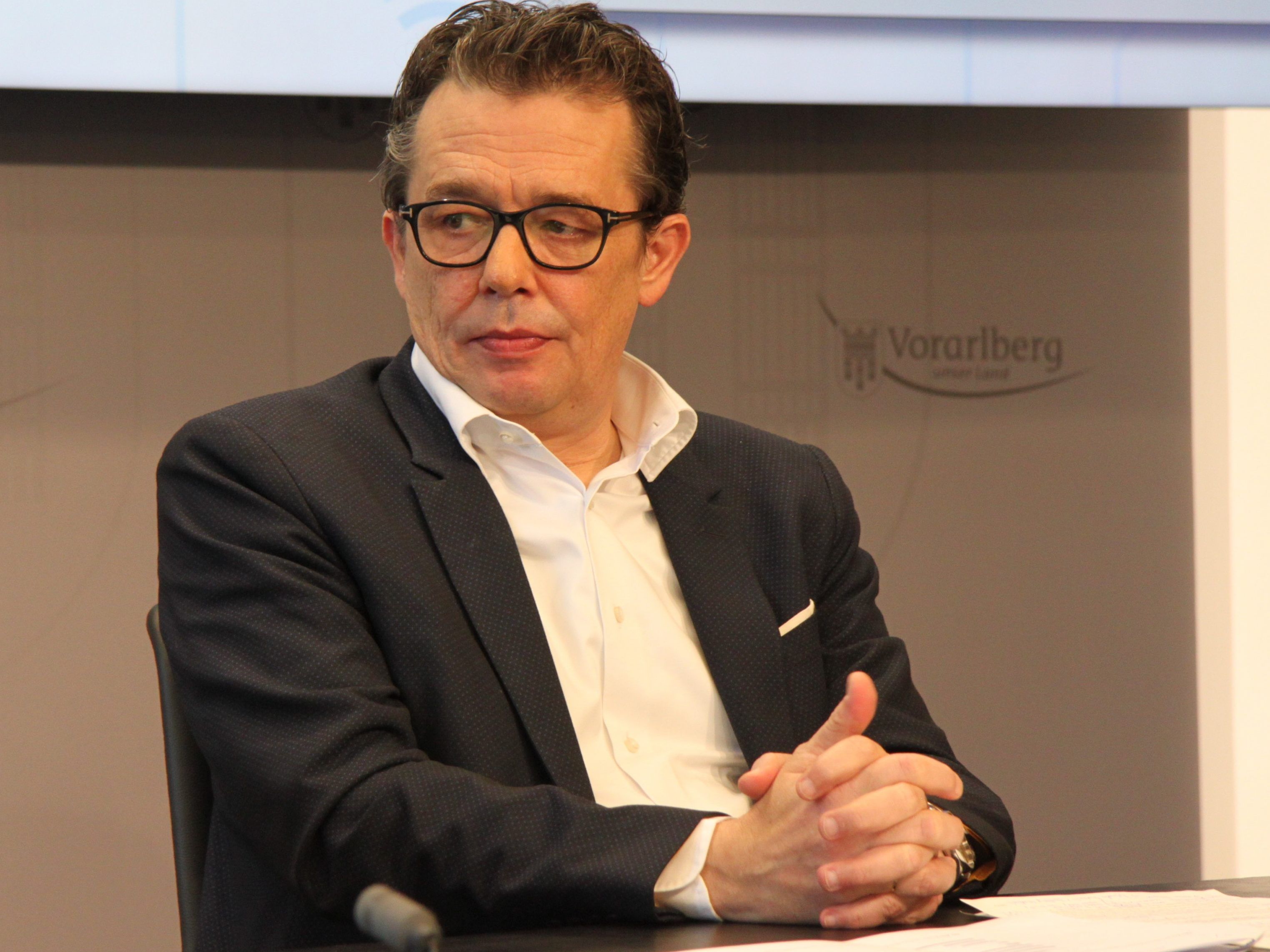 Hans-Peter Metzler, Präsident der Vorarlberger Wirtschaftskammer. Hans-Peter Metzler, Präsident der Vorarlberger Wirtschaftskammer.