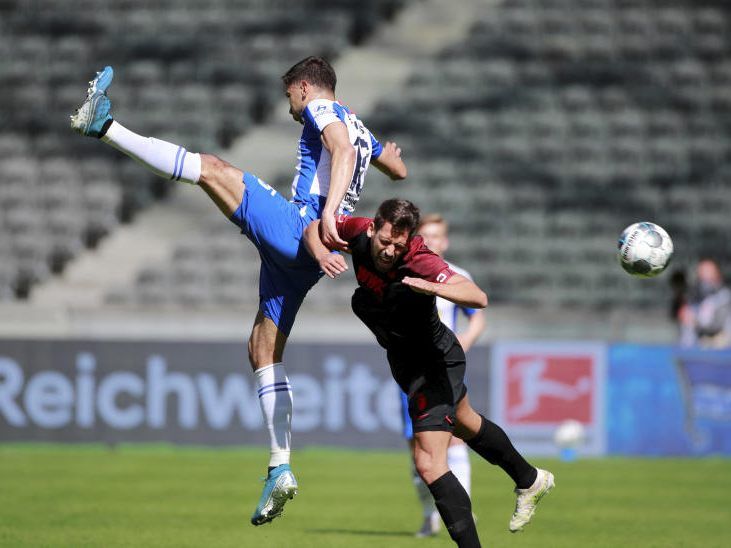 Szene im Olympiastadion Berlin