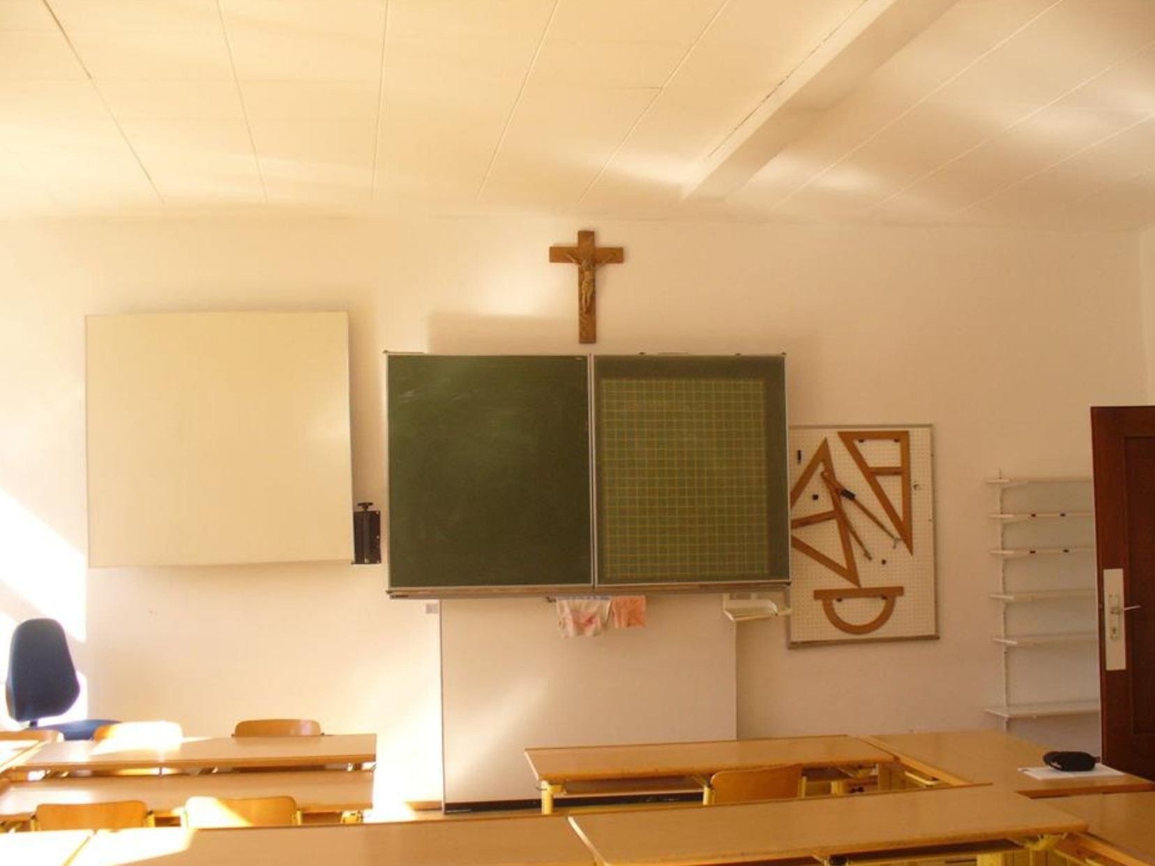 Die herkömmlichen Schultafeln gehören auch in Rankweil bald der Vergangenheit an