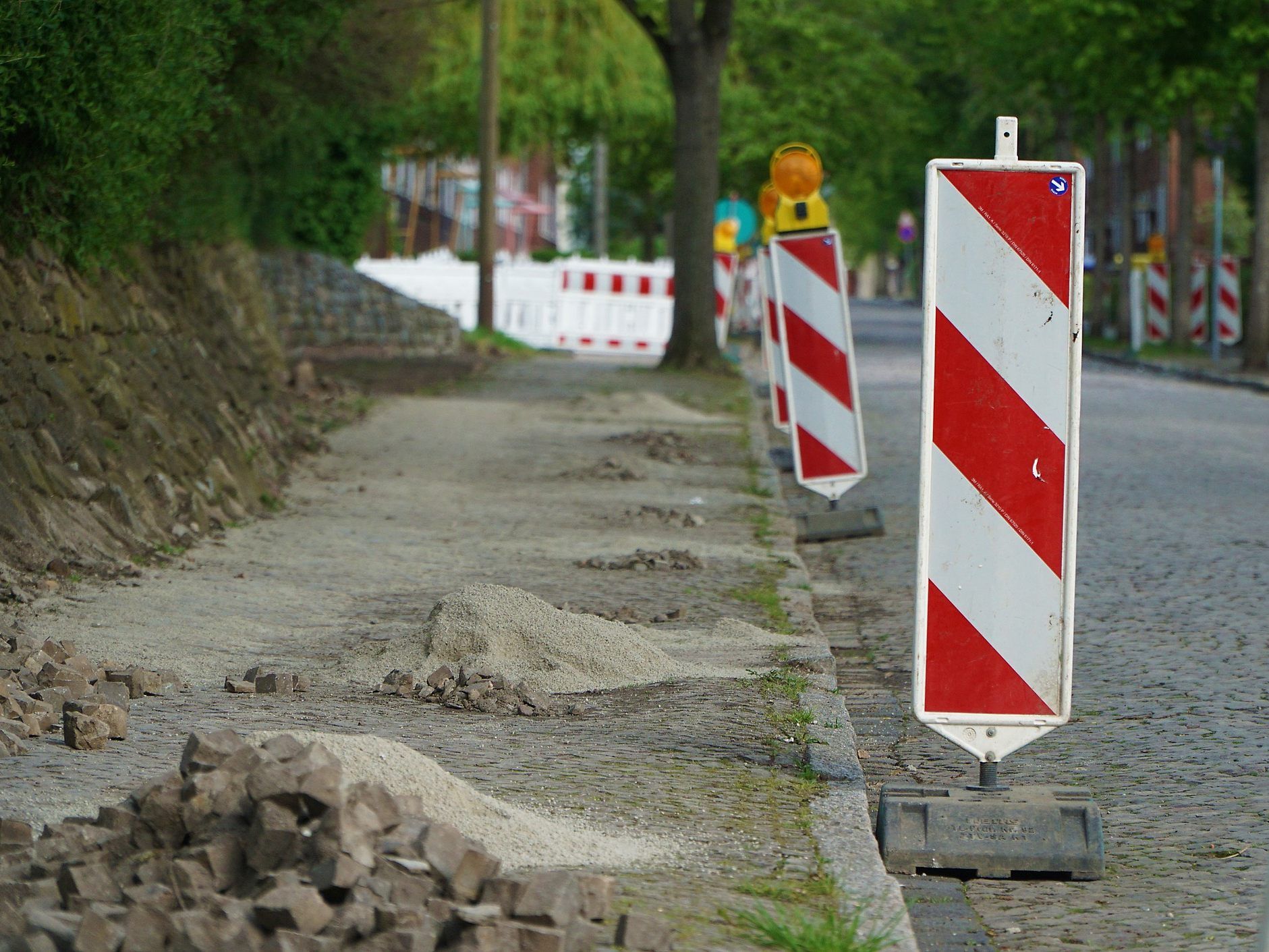 In Favoriten finden Bauarbeiten statt