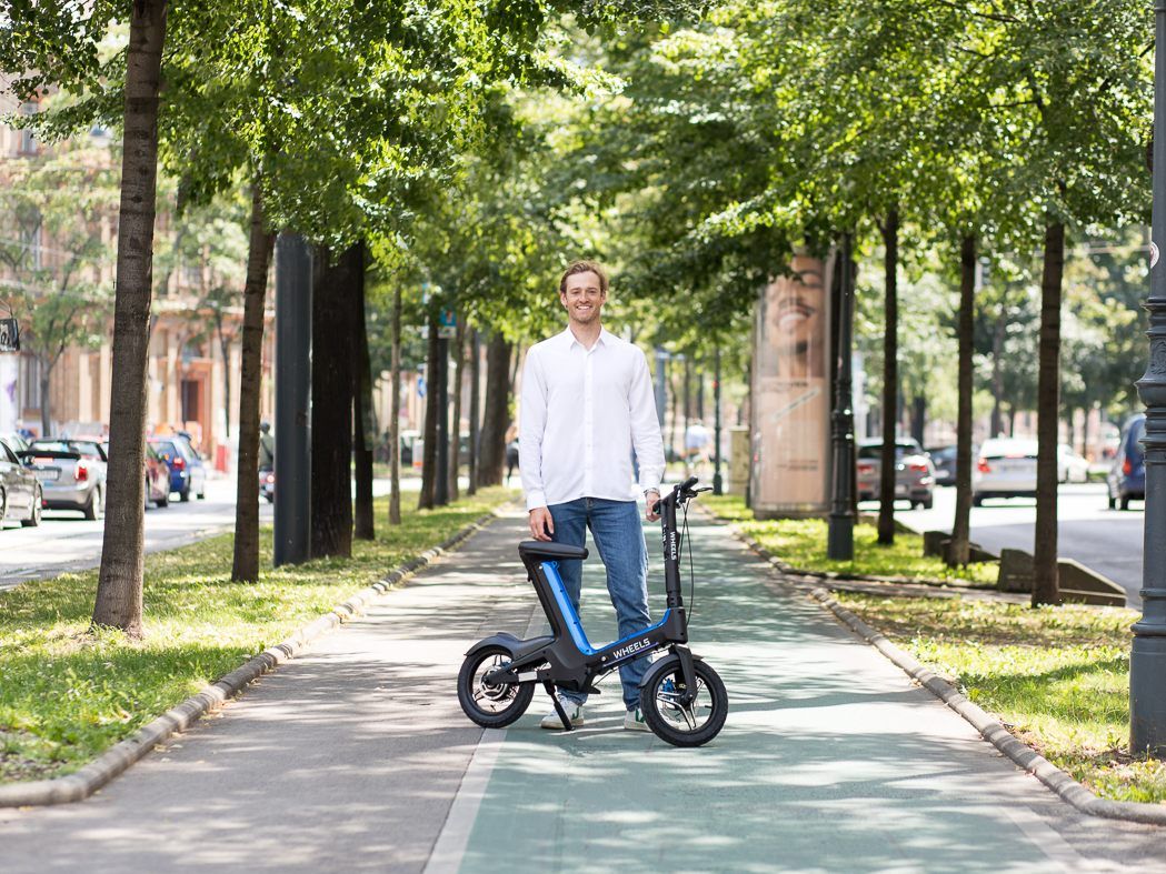 Es gibt einen neuen E-Fahrzeug-Leih-Anbieter in Wien.