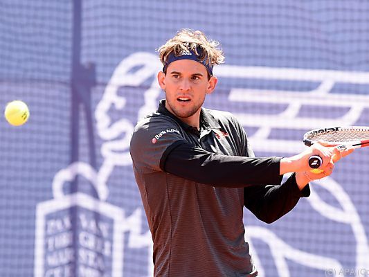 Dominic Thiem wurde seiner Favoritenrolle eindrucksvoll gerecht