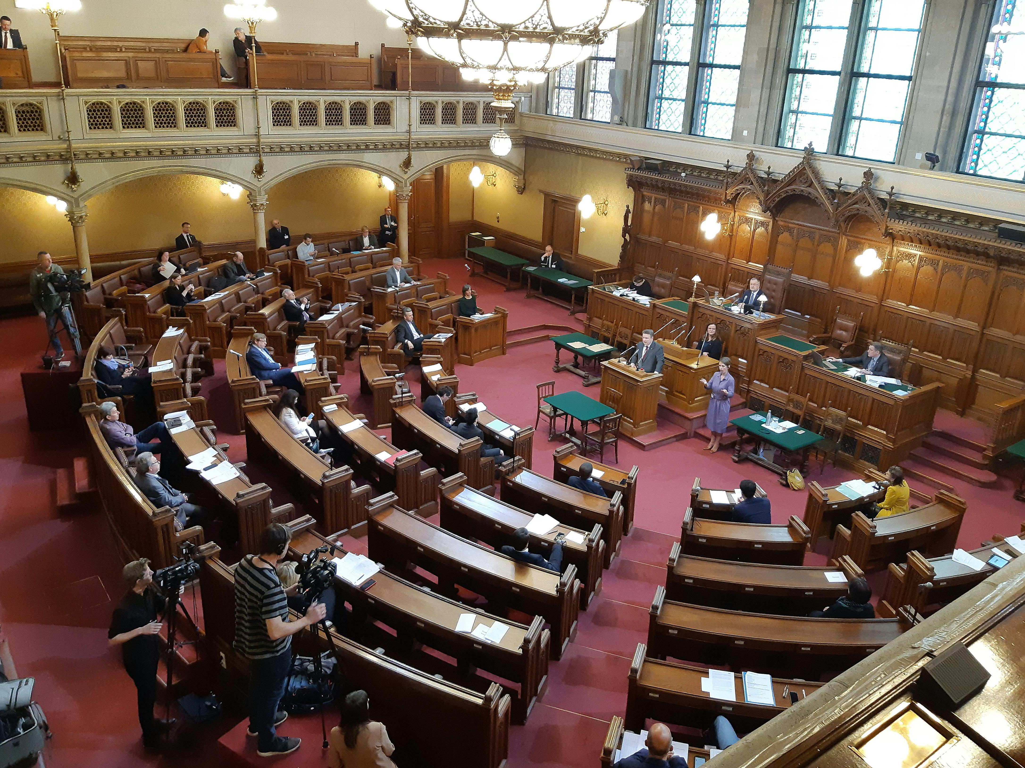 Der Wiener Gemeinderat diskutiert den Rechnungsabschluss für 2019.