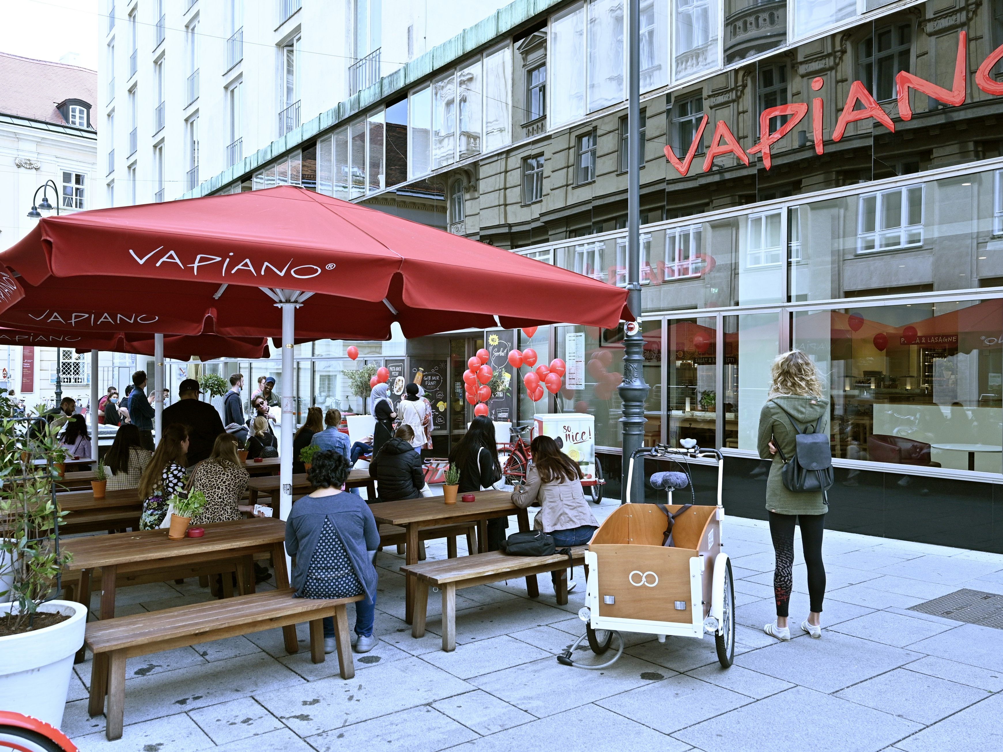 Das Lokal in der Wiener Herrengasse bleibt in vollem Umfang geöffnet.