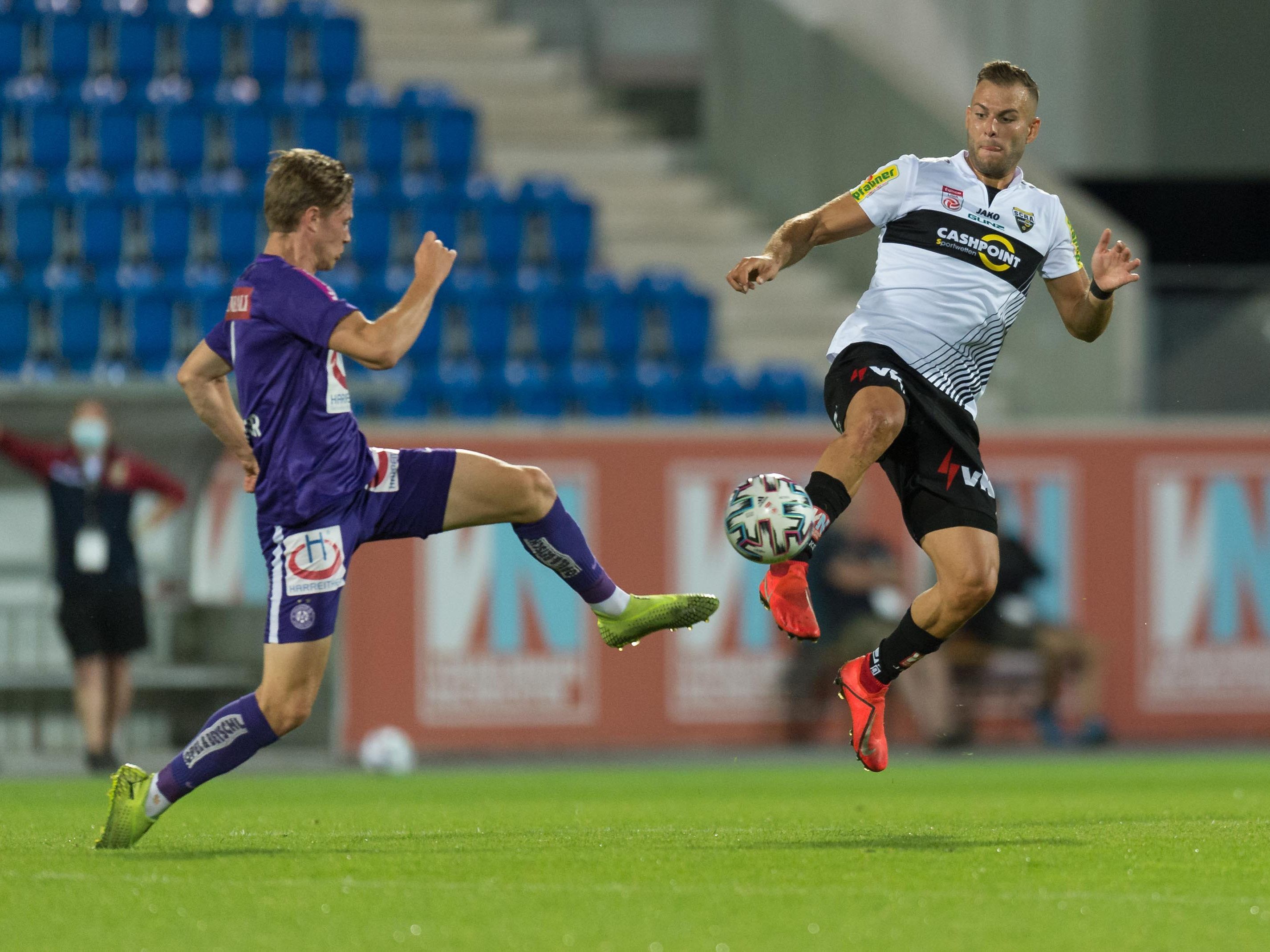 Die Wiener Austria besiegte Altach mit 2:1.