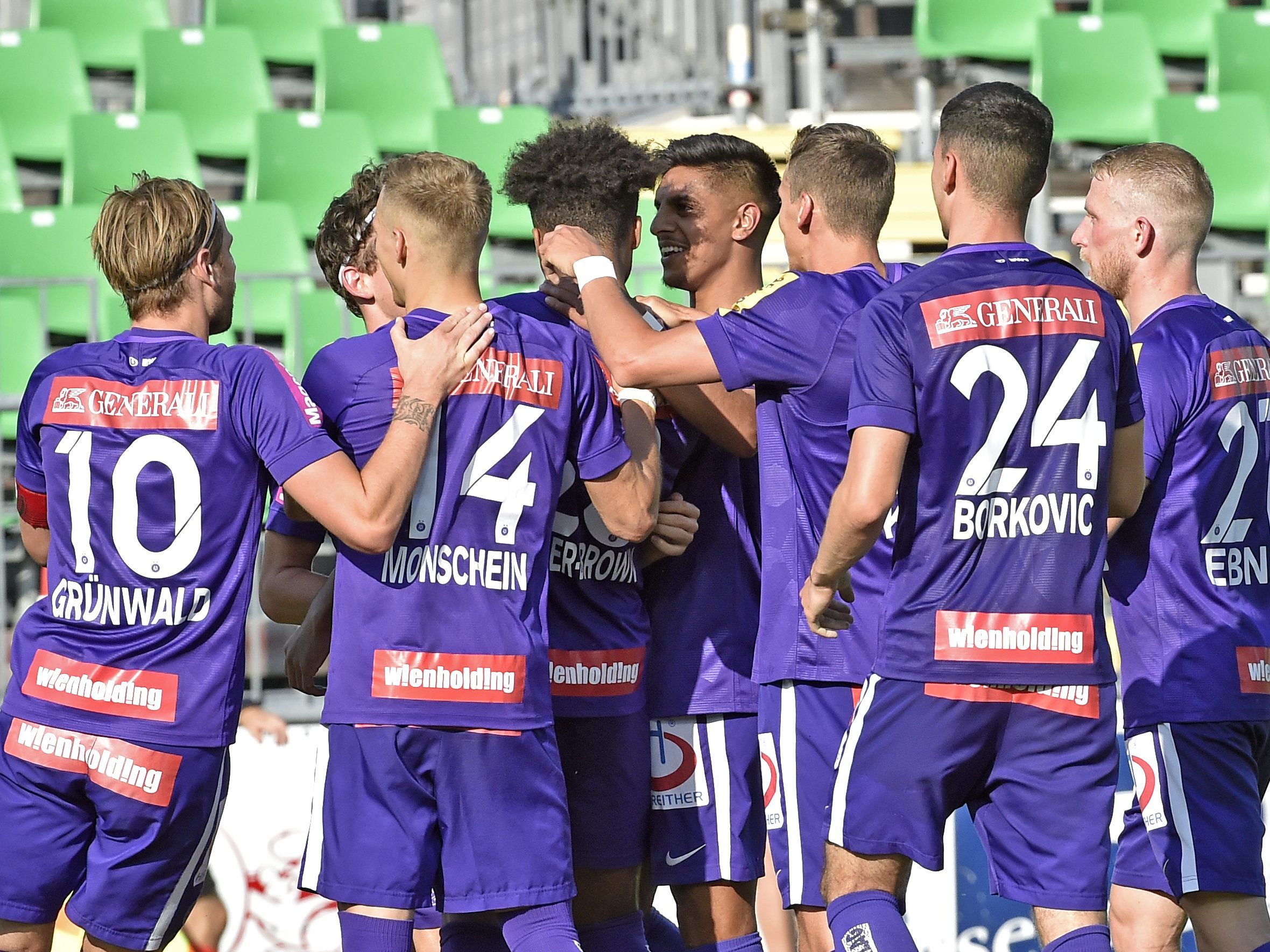 Das sind die Stimmen zum Spiel Mattersburg gegen Austria Wien.