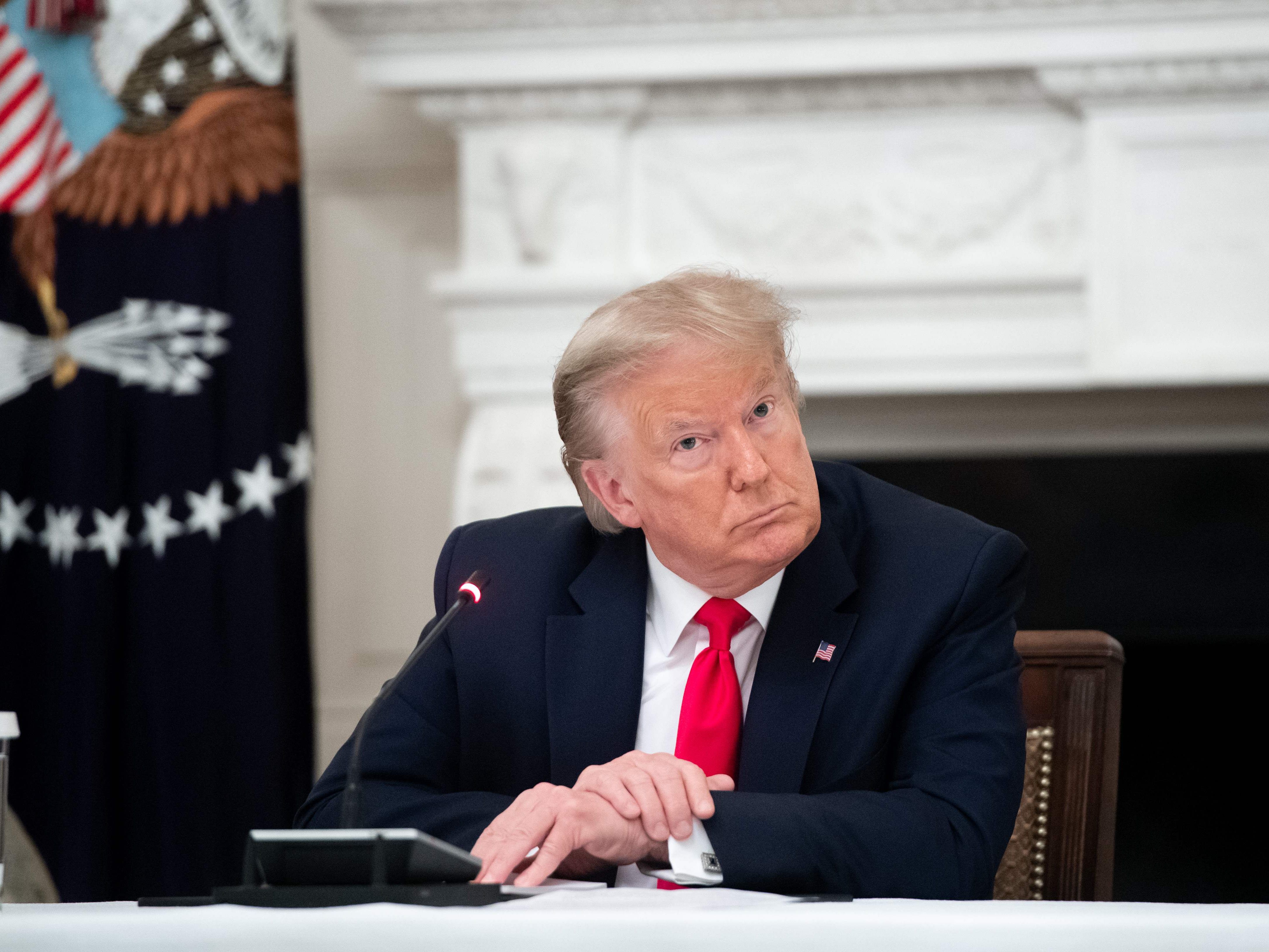 Wieder ein Twitter-Rückschlag für Trump. Wieder ein Twitter-Rückschlag für Trump.