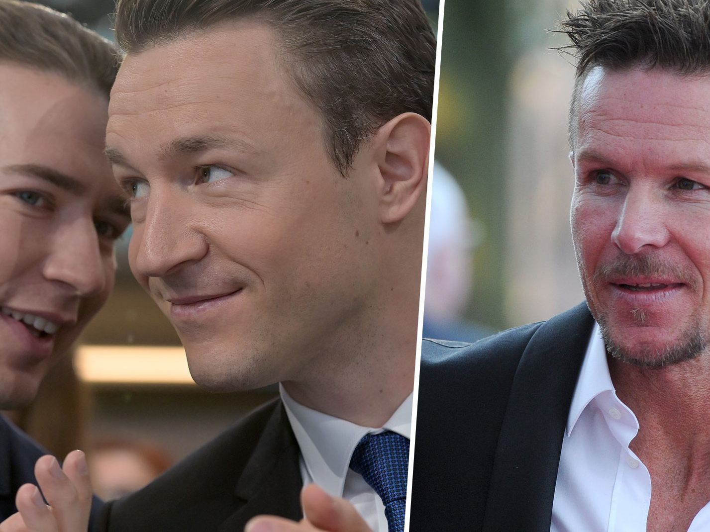 Mit "Dumm & Dümmer" vergleicht Felix Baumgartner Kanzler Kurz und Finanzminister Gernot Blümel.