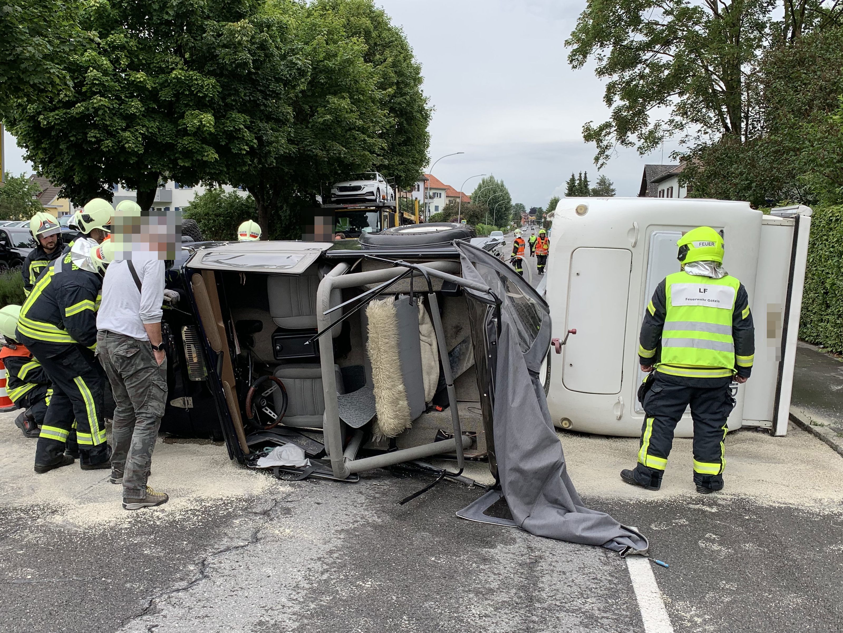 Unfall in der Dr. Alfons Heinzle Straße