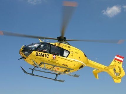 Der nach dem Unfall verletzte Wiener wurde in ein Krankenhaus geflogen.