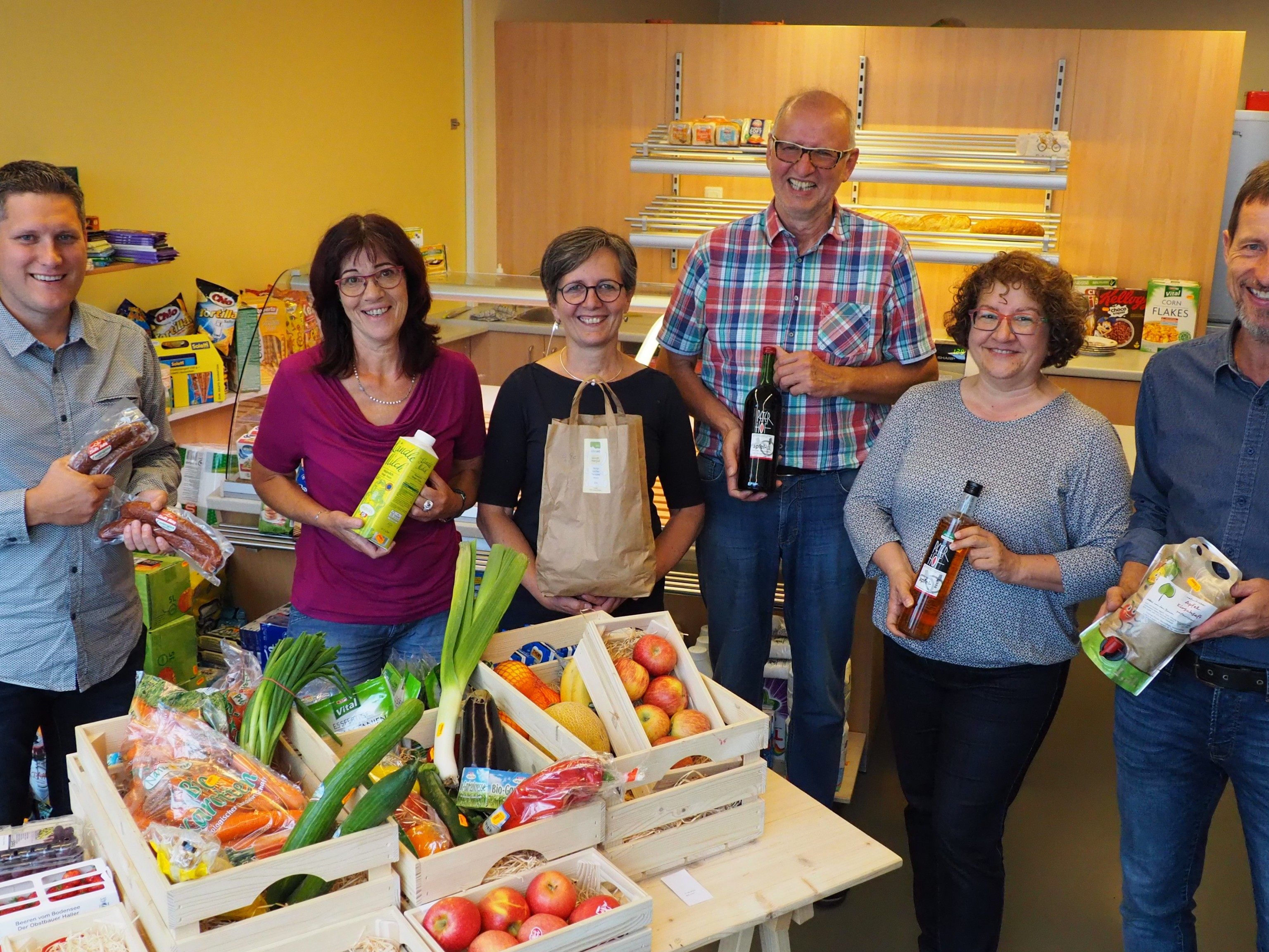 BM Steve Mayr mit einem Teil der Arbeitsgruppe
