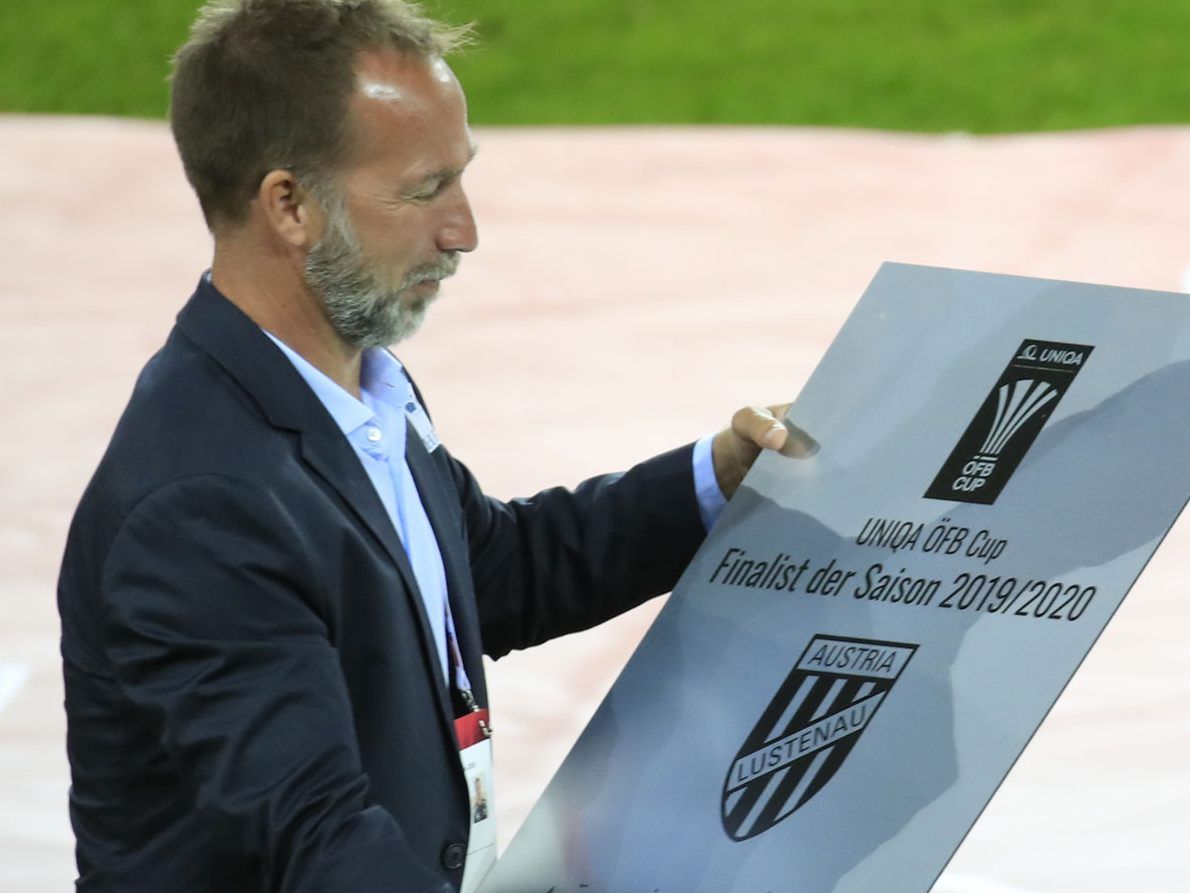 Mählich führte die Lustenauer Austria ins ÖFB-Cup-Finale. Mählich führte die Lustenauer Austria ins ÖFB-Cup-Finale.