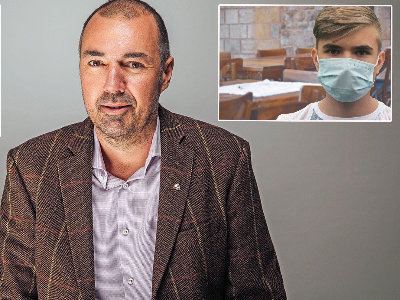 "Nirgendwo sonst muss man draußen Masken tragen" "Nirgendwo sonst muss man draußen Masken tragen"