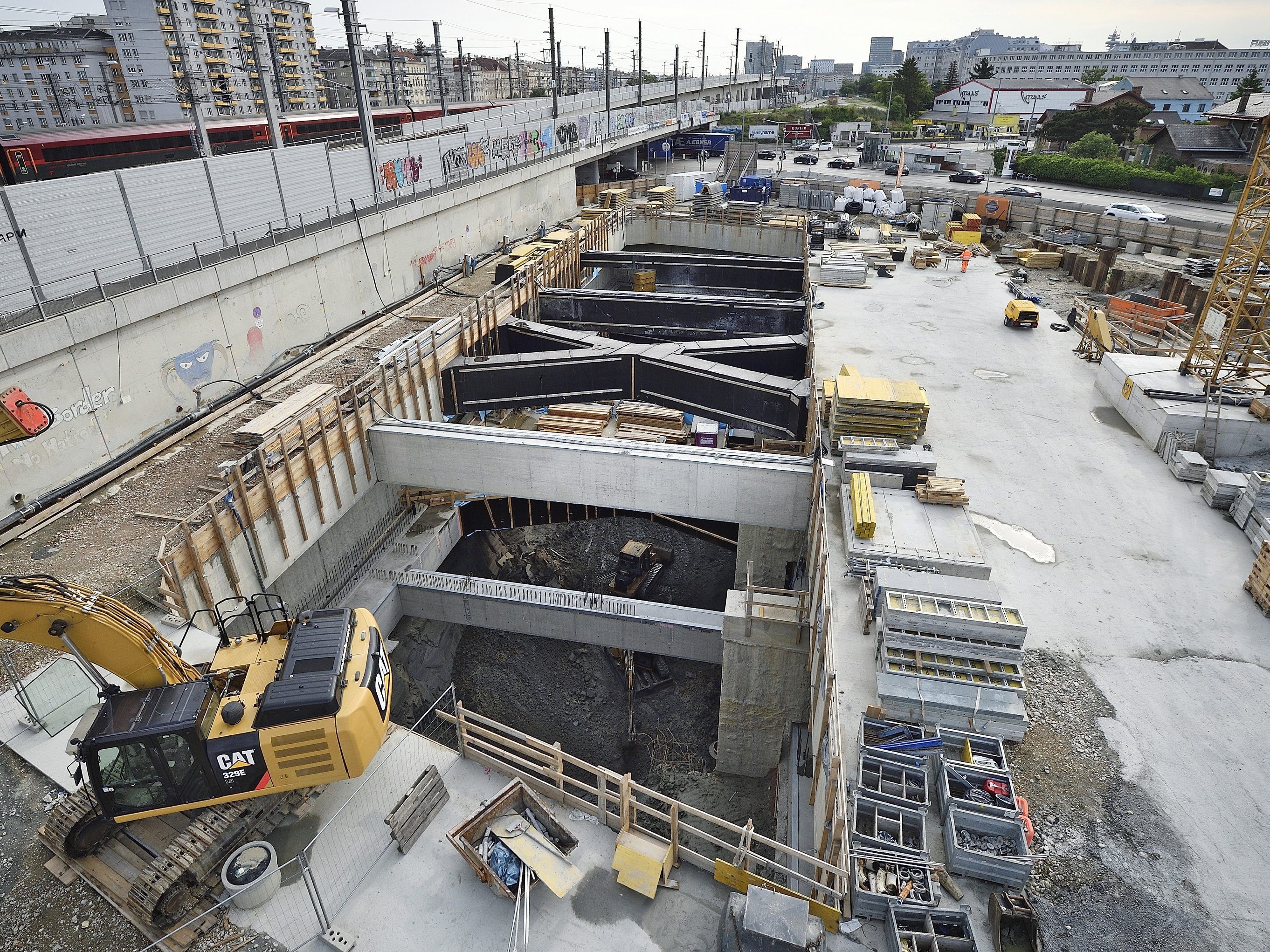 Vorrangig werden die Sommerbaustellen mit Vorhaben der Wiener Linien zusammenhängen.