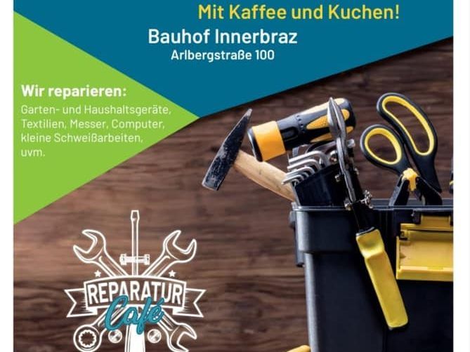 Ankündigung Reparaturcafé