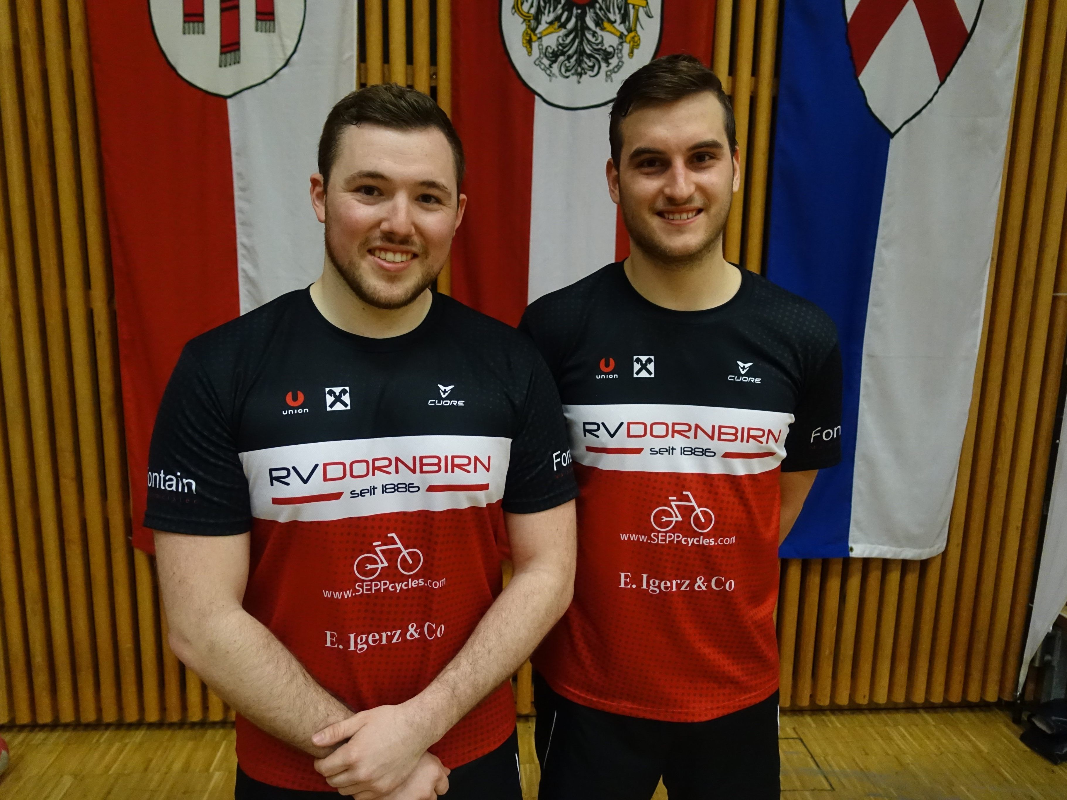 Siebenfach Champion Patrick Schnetzer (l.) und Stefan Feurstein wollen sich in der Weltspitze etablieren Siebenfach Champion Patrick Schnetzer (l.) und Stefan Feurstein wollen sich in der Weltspitze etablieren