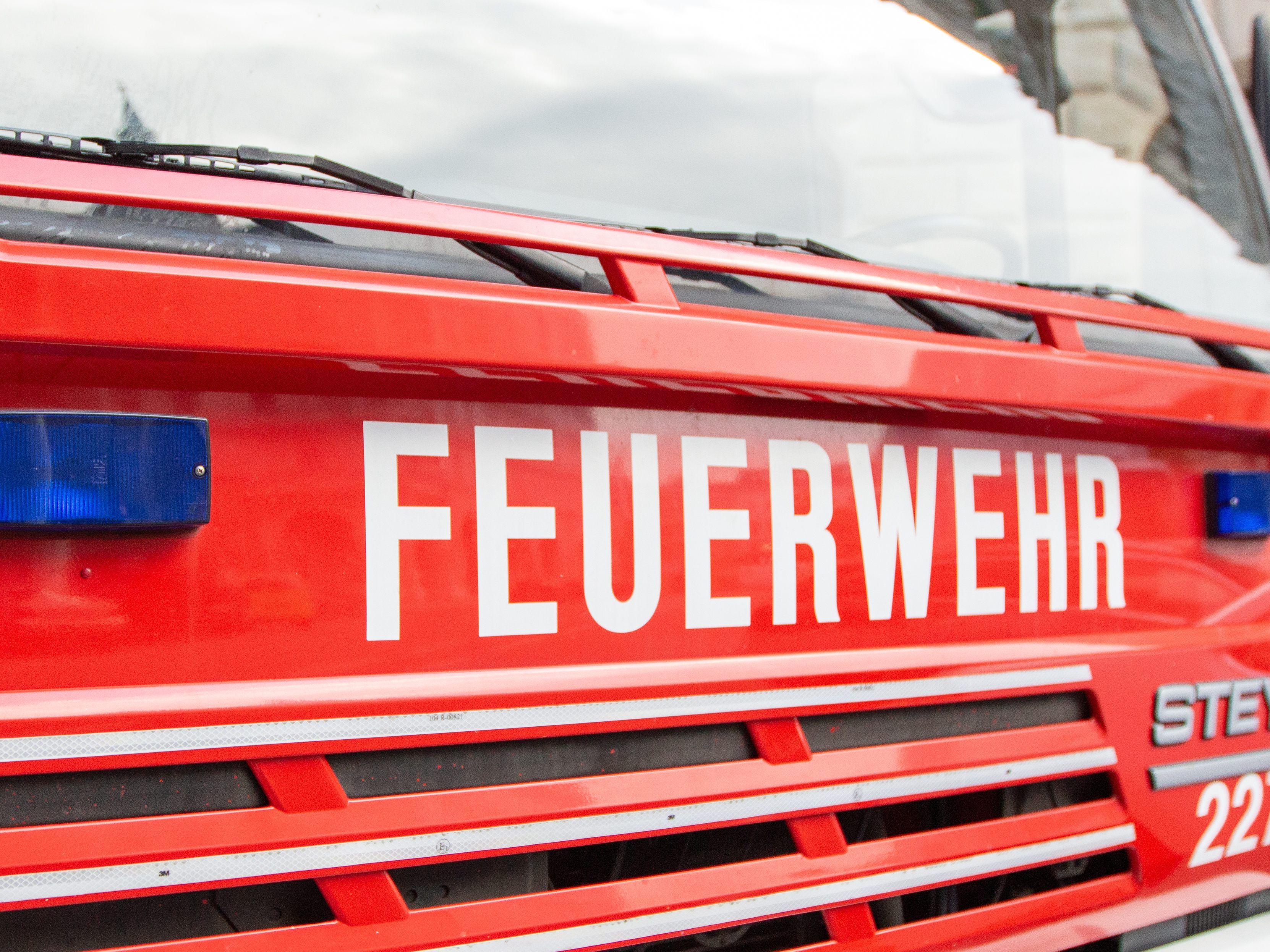 Der Starkregen hielt die Feuerwehren in Niederösterreich auf Trab.