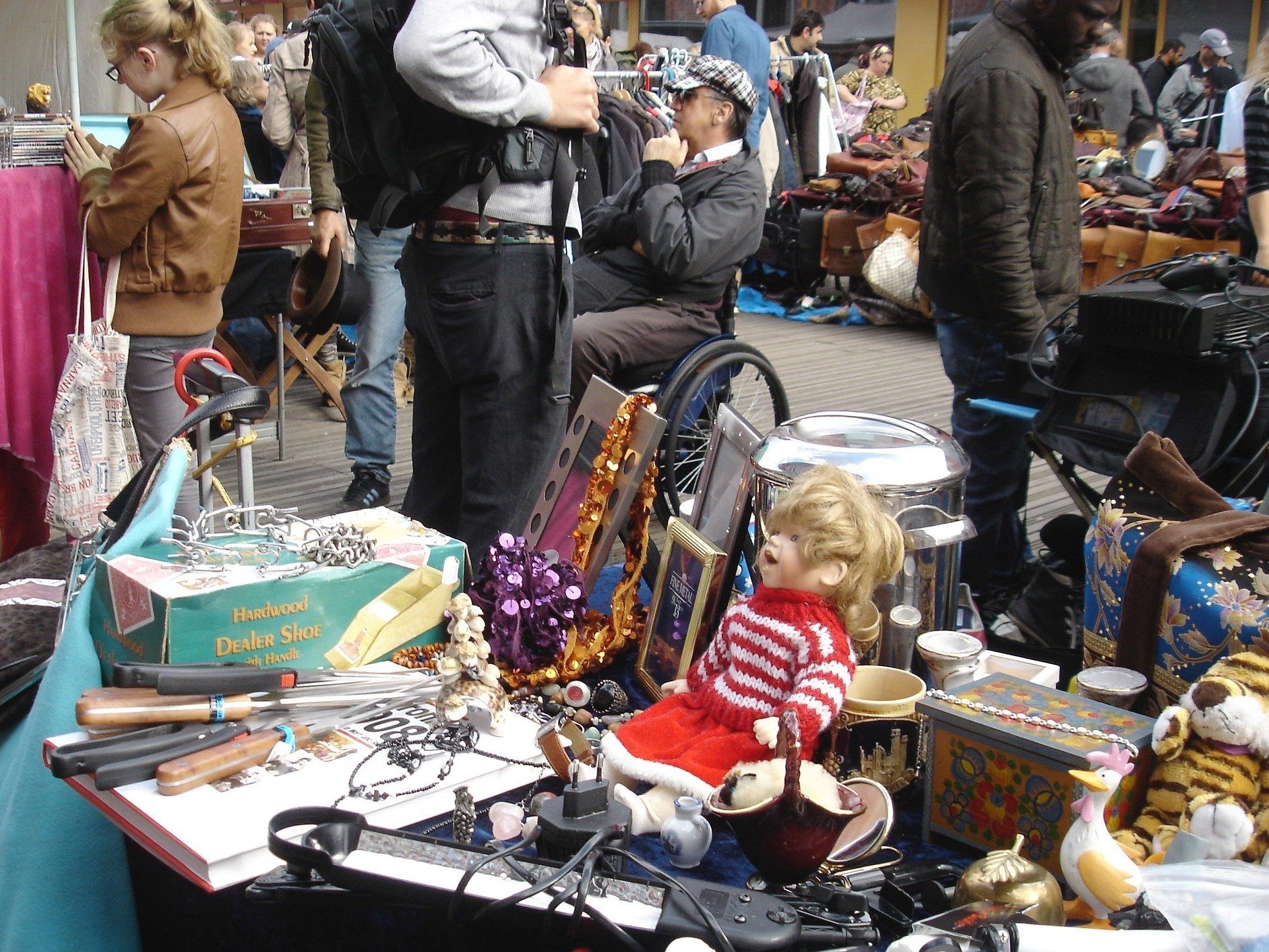 Der Flohmarkt am Naschmarkt darf wieder stattfinden