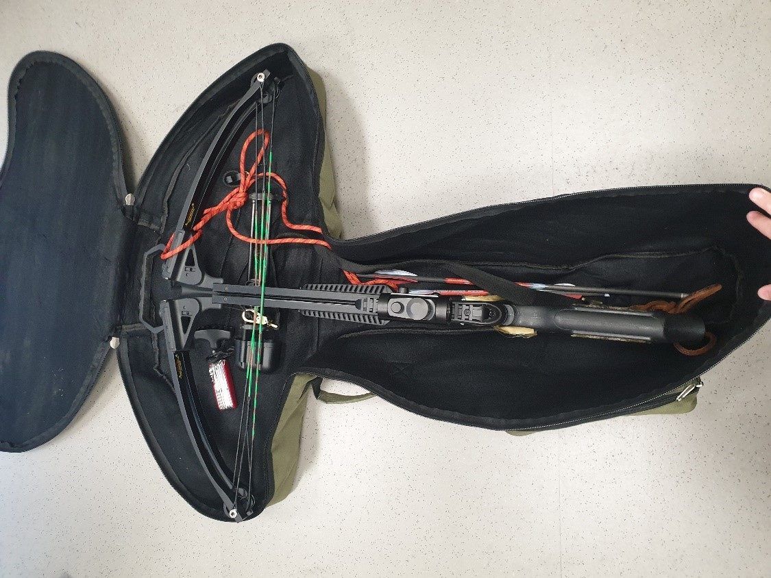 Der 53-Jährige schoss mit einer Armbrust in einem Park in Wien-Währing. Der 53-Jährige schoss mit einer Armbrust in einem Park in Wien-Währing.