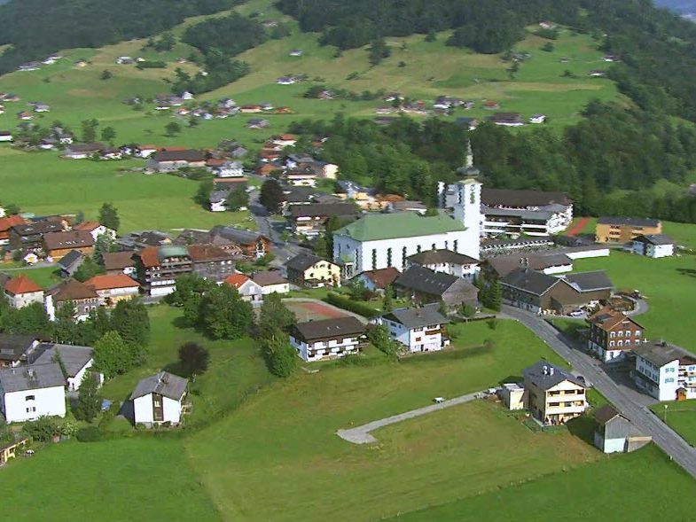 Unfall im Ortsgebiet von Hittisau Unfall im Ortsgebiet von Hittisau