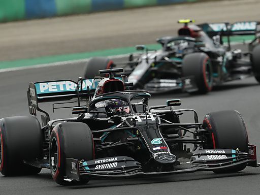 Hamilton holte sich vor Teamkollegen Bottas die Pole Position