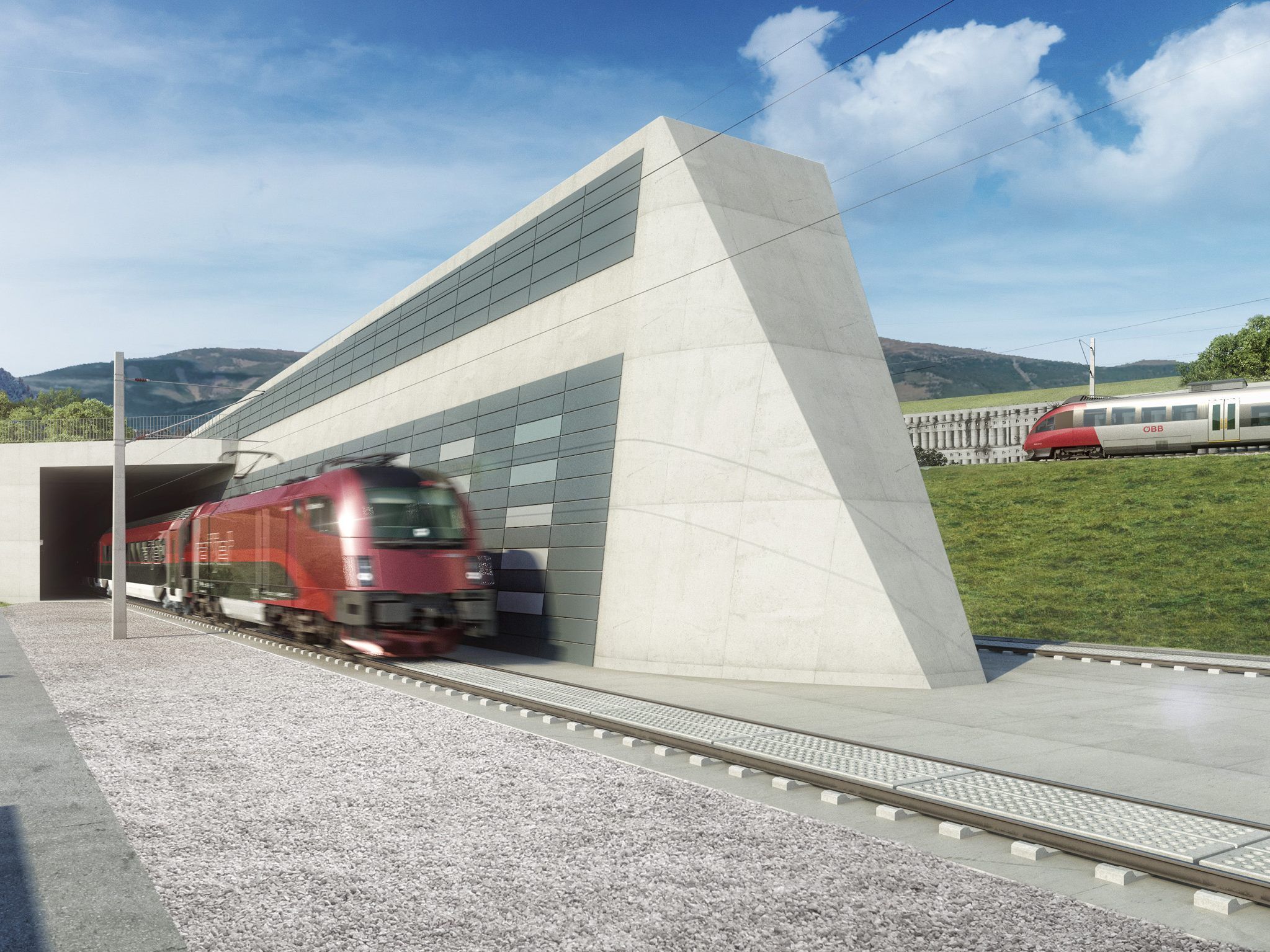 Als ARGE “FF Koralm” werden die PORR Bau GmbH und die Rhomberg Bahntechnik GmbH für die ÖBB ab Mai 2021 den Koralmtunnel ausrüsten.