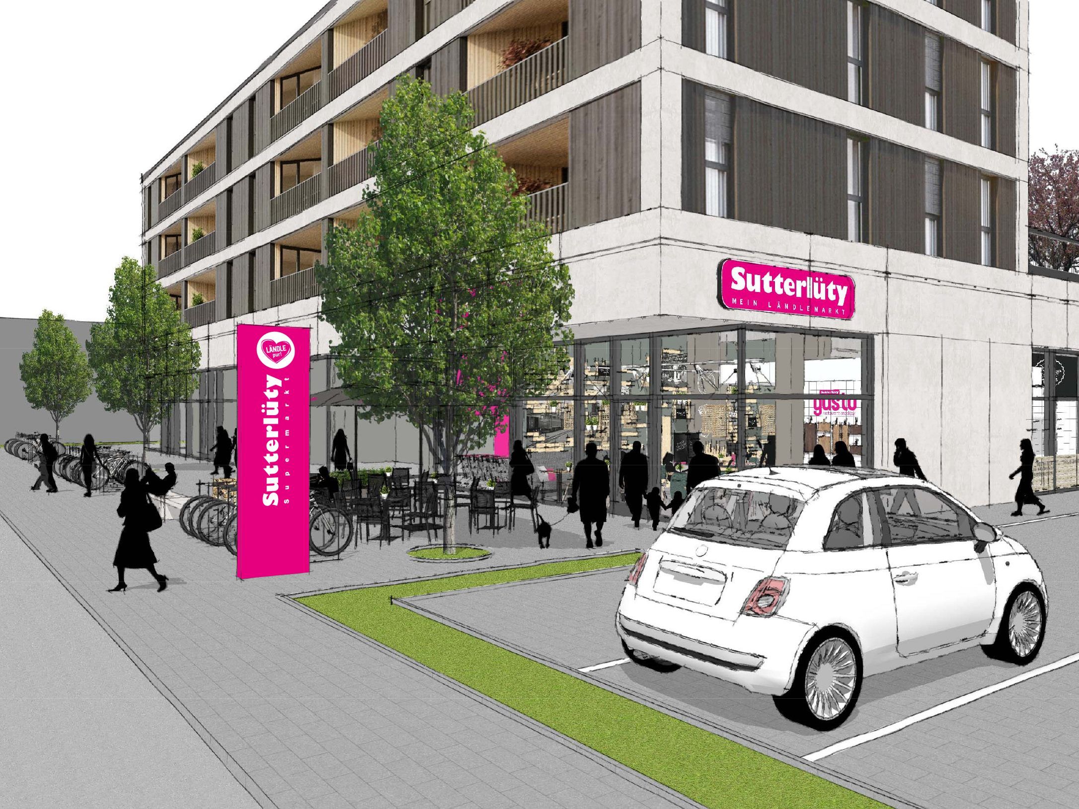 Der neue Ländlemarkt in Tosters öffnet am 09. Juli..