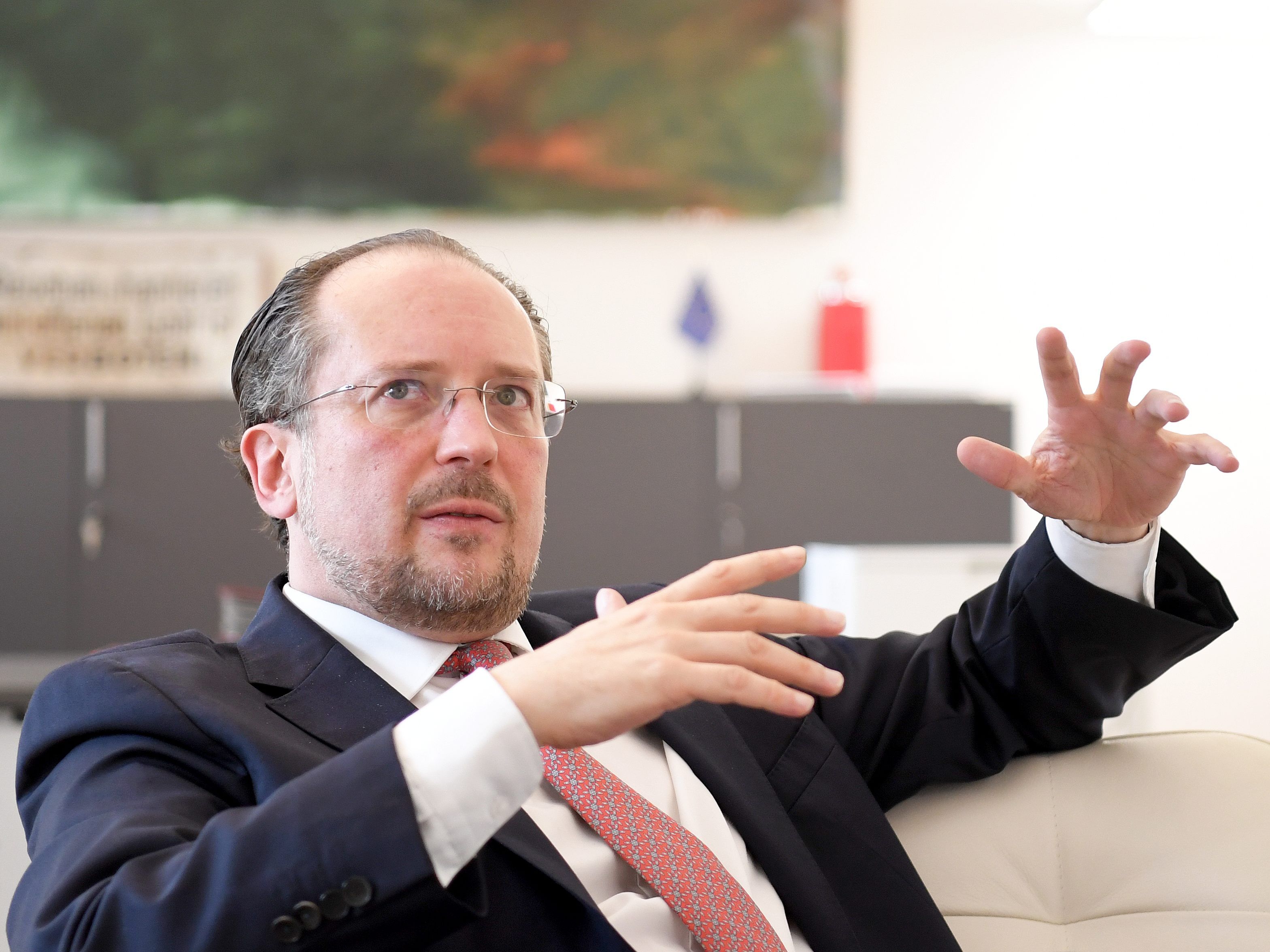 Außenminister Schallenberg.