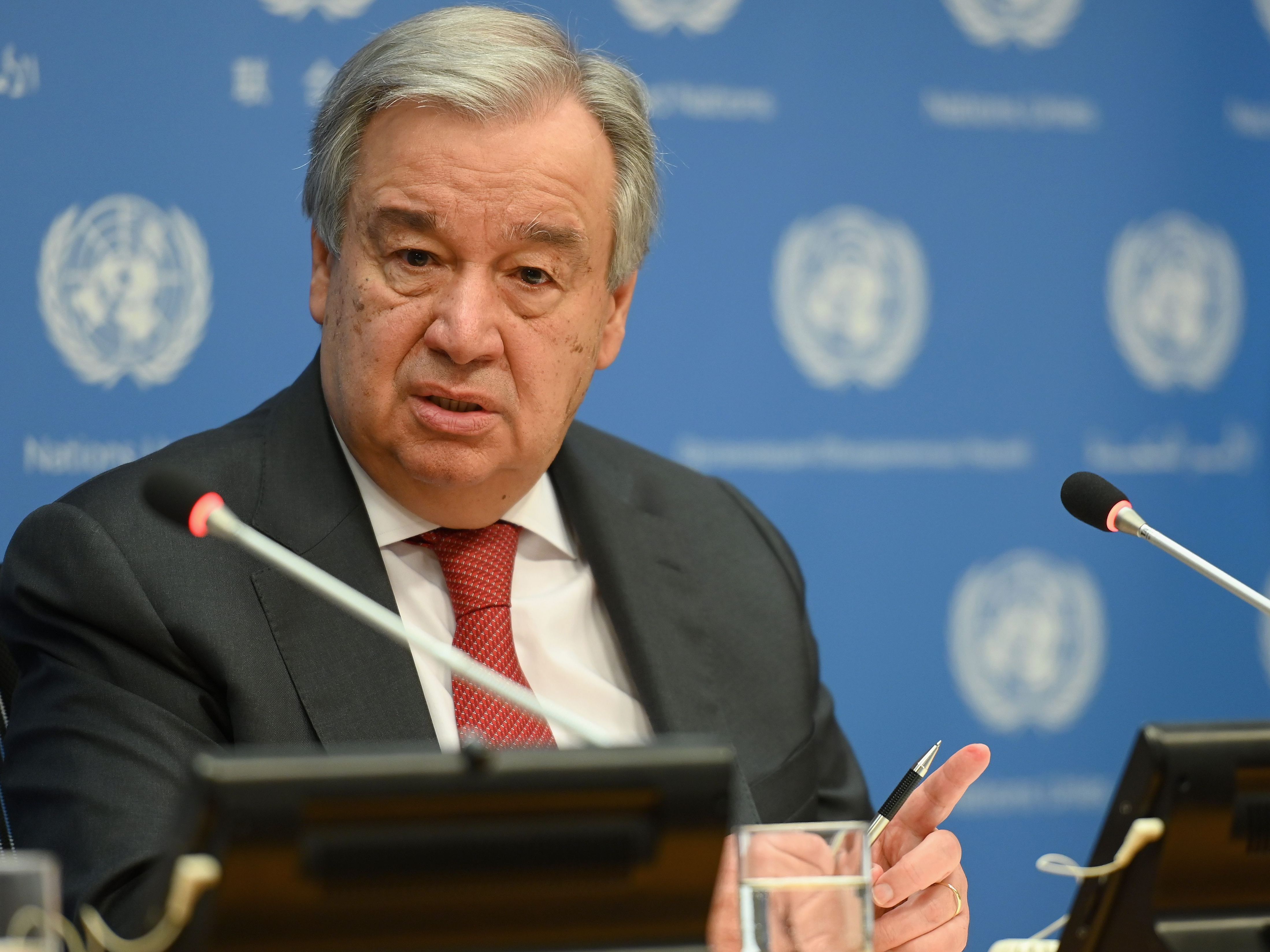 Antonio Guterres.