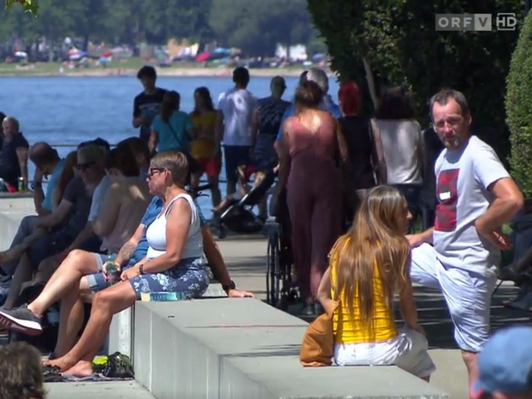 Das Bild in Bregenz prägen auch diesen Sommer die Touristen - allerdings andere als sonst zur Festspielzeit.