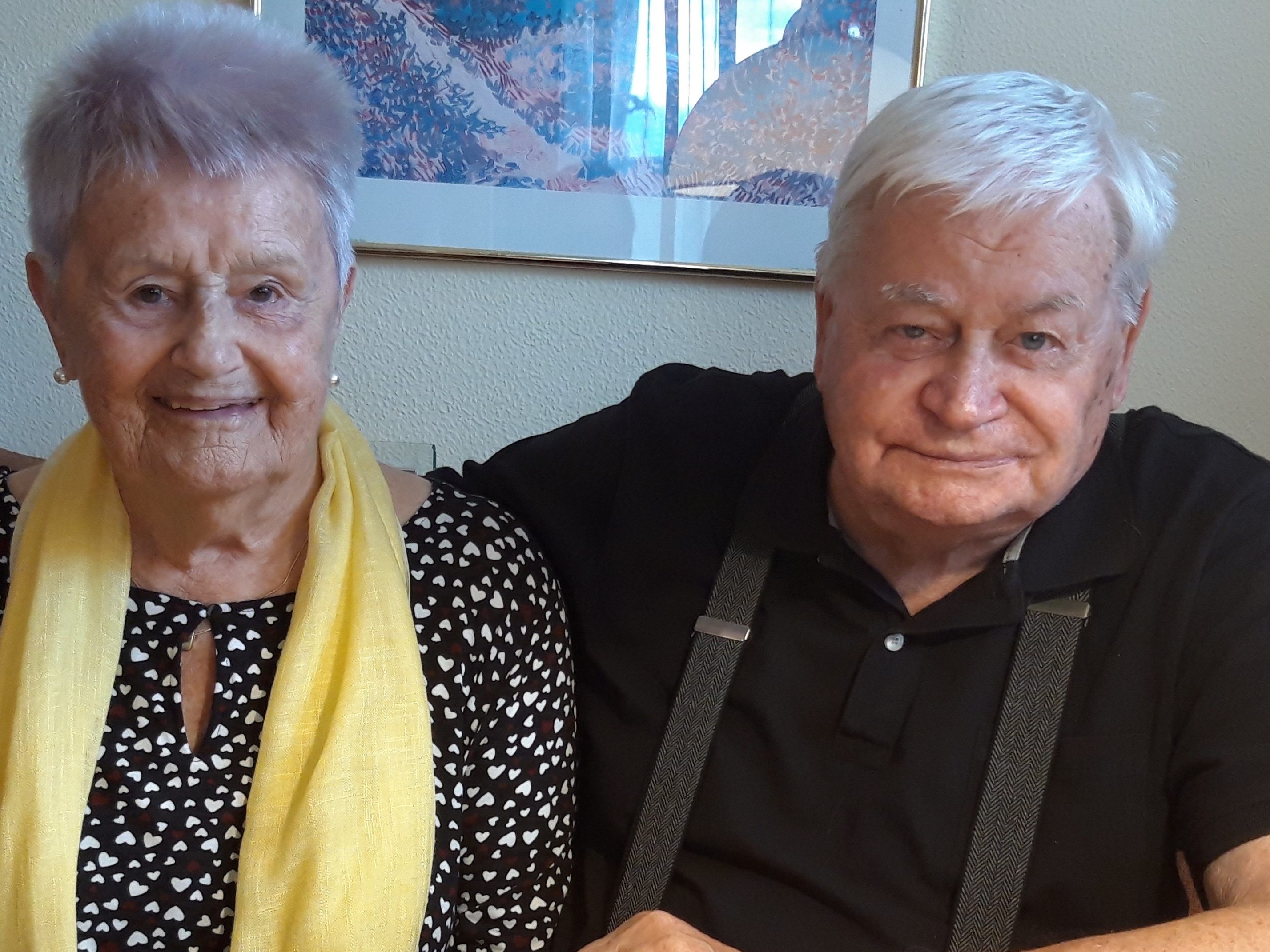 Helga und Karl Neubacher genießen die ruhigeren Jahre.