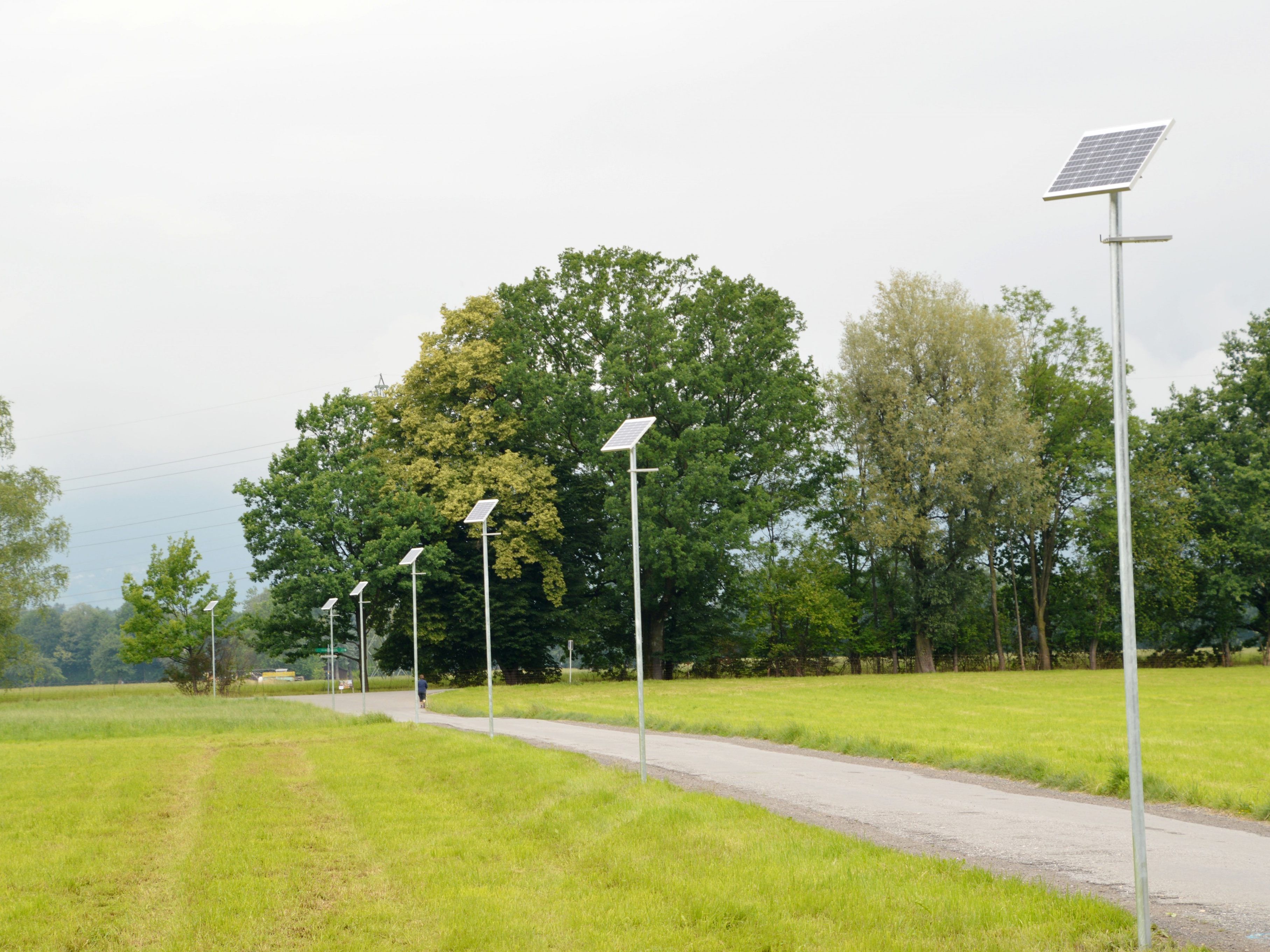Neue LED Leuchten im Bereich Stadion Schnabelholz Neue LED Leuchten im Bereich Stadion Schnabelholz