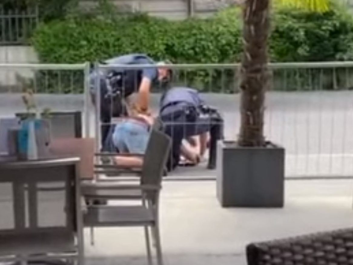 Die Polizei stoppte den Verdächtigen direkt gegenüber des Dornbirner Bahnhofs.