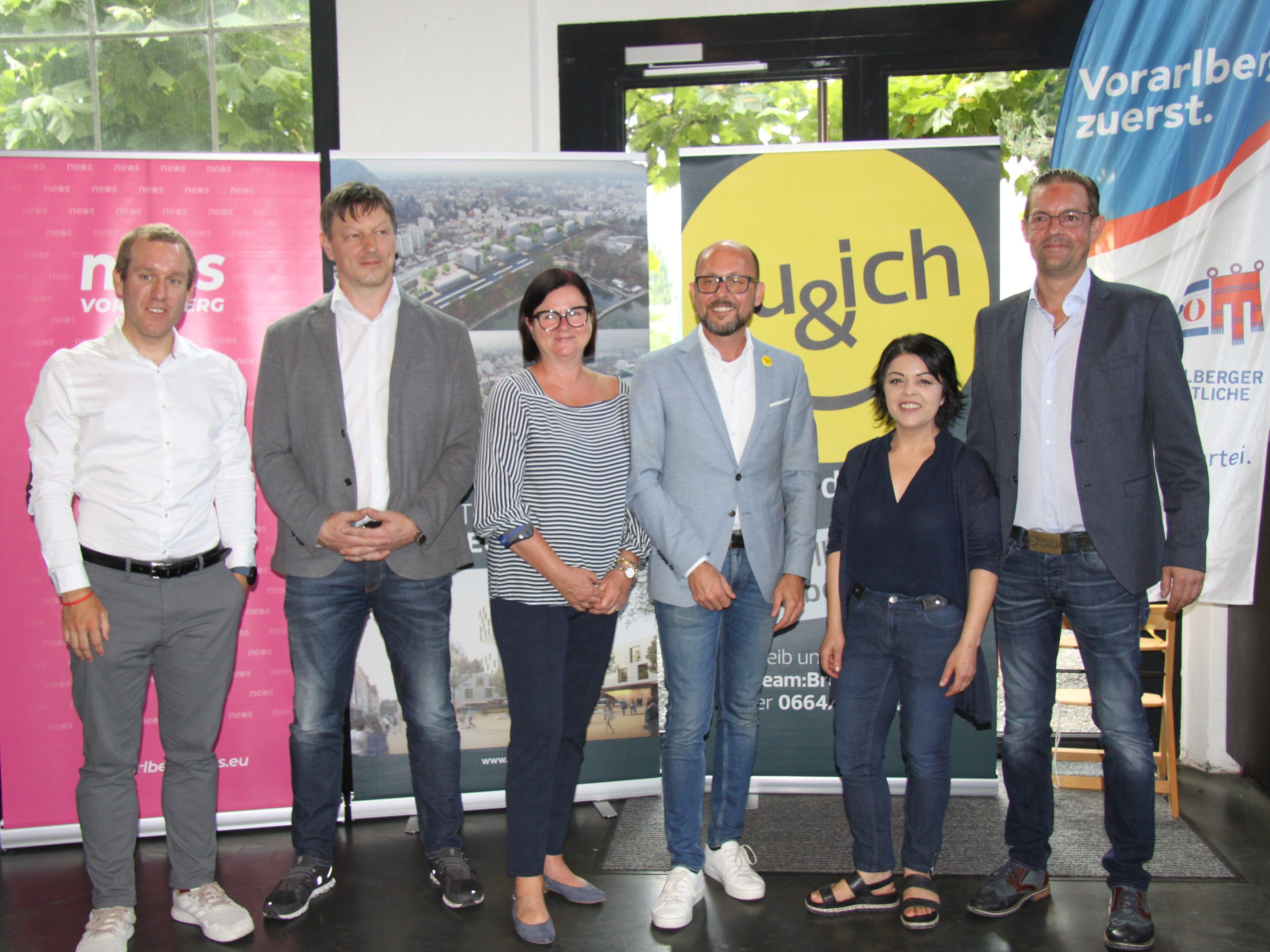 Schulterschluss in Bregenz.