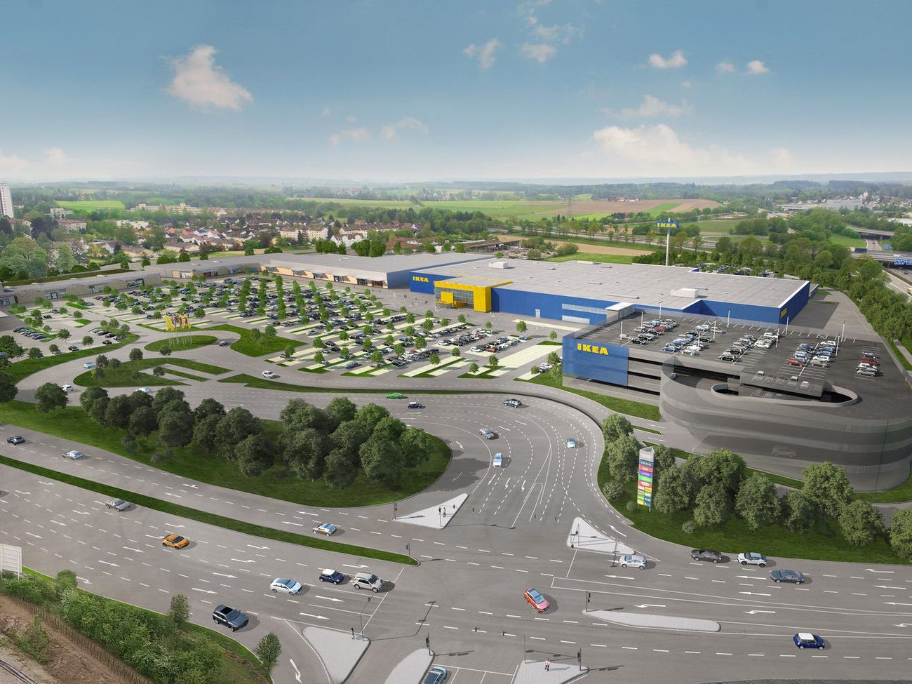 So hätte der Ikea aussehen sollen