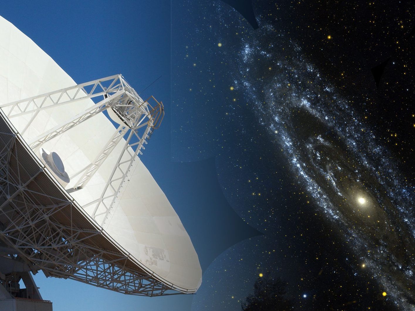 Eine Galaxie mit "gespenstischen Armen". Eine Galaxie mit "gespenstischen Armen".