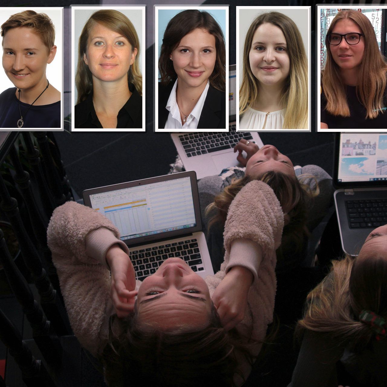 Fünf Frauen - fünf erfolgreiche Frauen in technischen Berufen.