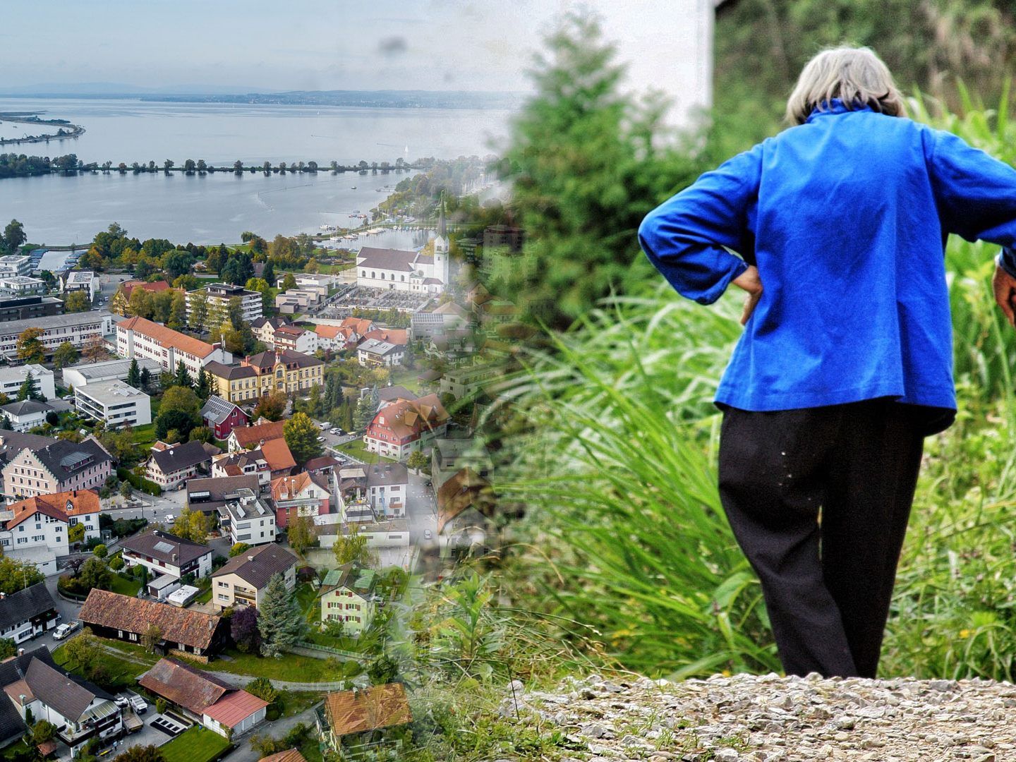 Die ältere Frau blieb unverletzt.