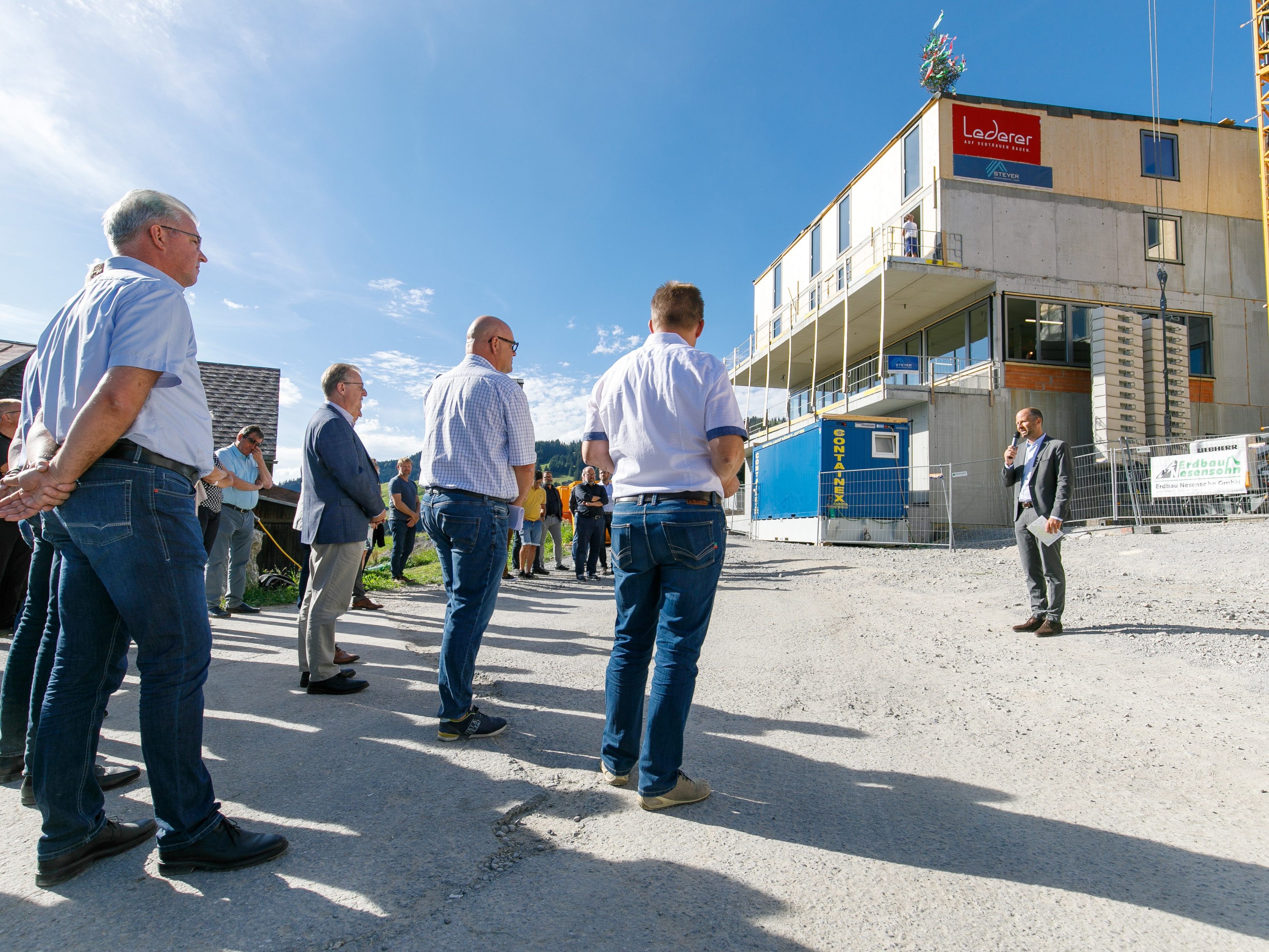 Neues JUFA Hotel Laterns – Klangholzhus nimmt Gestalt an Neues JUFA Hotel Laterns – Klangholzhus nimmt Gestalt an